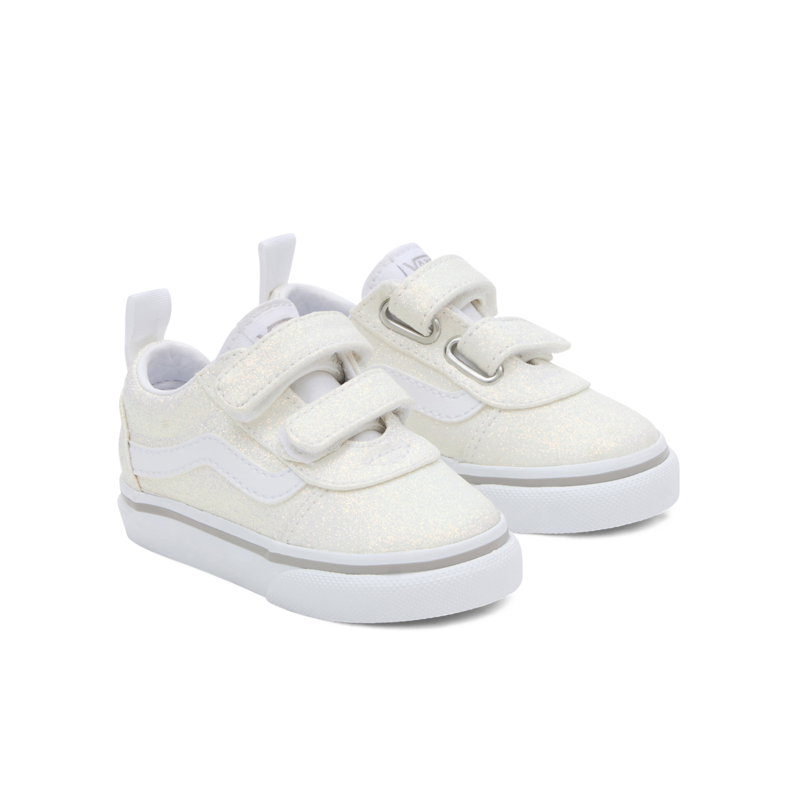 Vans Toddler Ward Shoes Vn0a4btfcjd1 Glitter White Footwear UK4 INFANT / White,UK5 INFANT / White,UK6 INFANT / White,UK7 INFANT / White,UK8 INFANT / White,UK9 KIDS / White