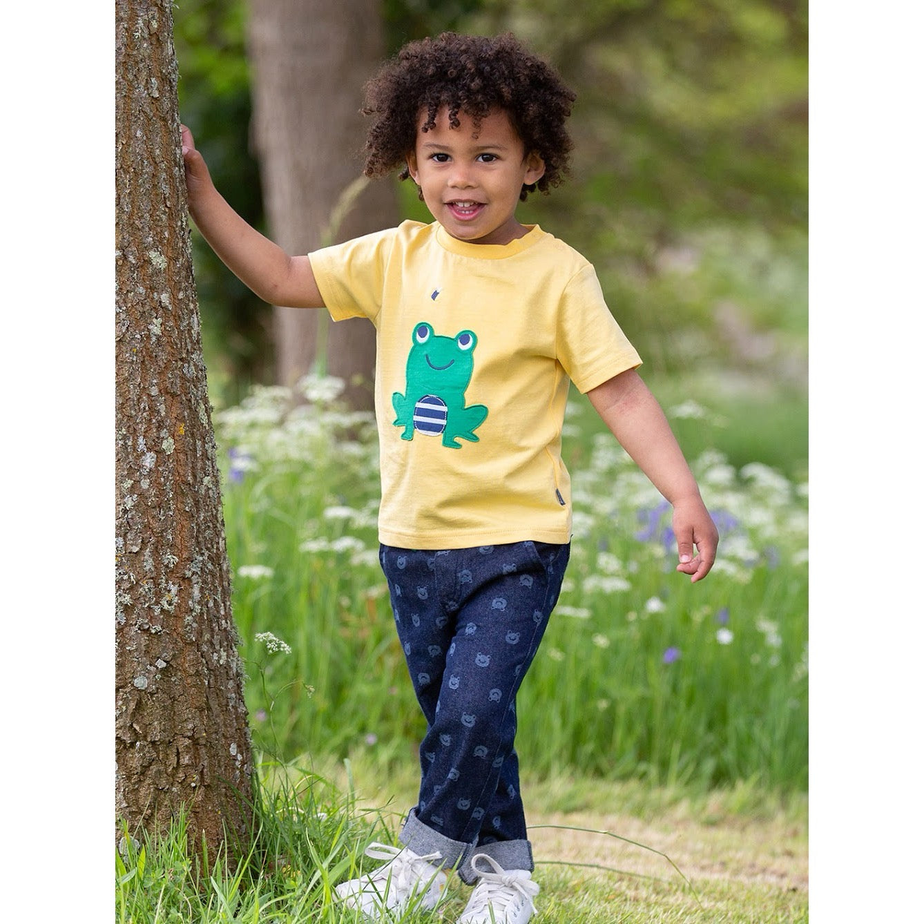 Kite Infant Froggy T-Shirt 41-9154 Clothing 6-9M / Yellow,9-12M / Yellow,12-18M / Yellow,18-24M/2Y / Yellow,3YRS / Yellow,4YRS / Yellow