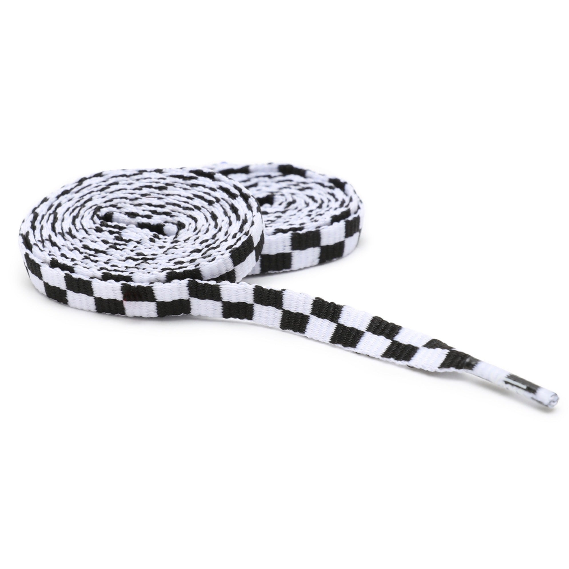 Vans Adult Black And White Check Laces Accessories ONE SIZE / Black