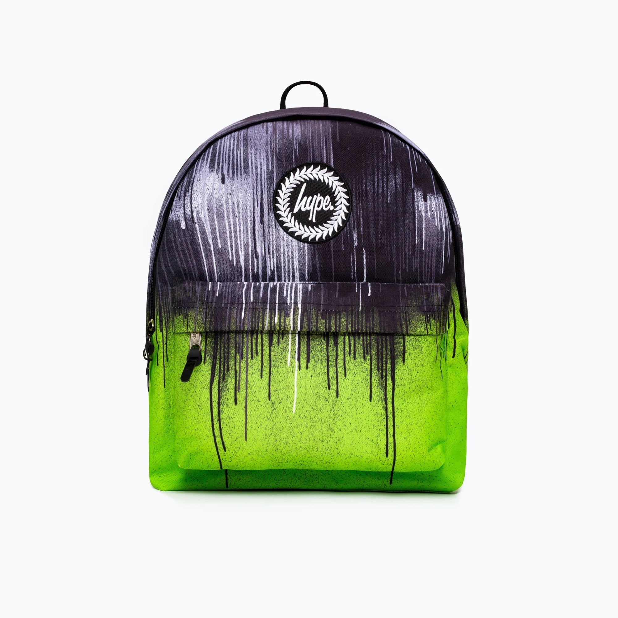Hype Green Drips Backpack Xucb-072 Accessories ONE SIZE / Green