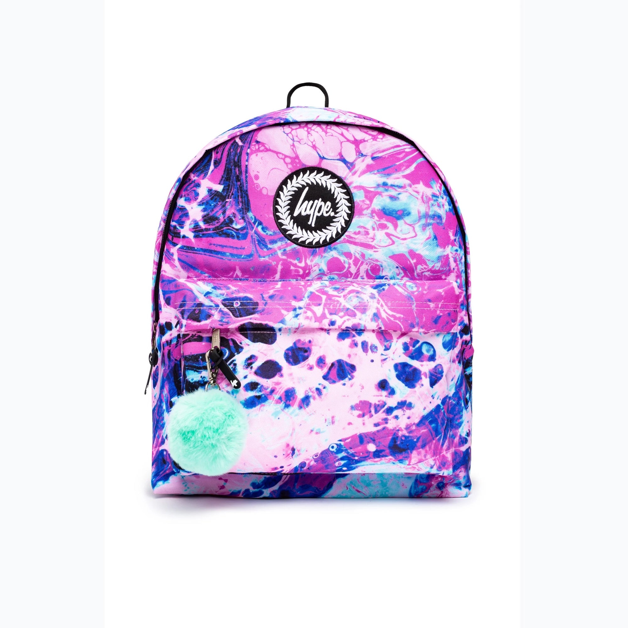 Hype Pink Mermaid Marble Backpack Xucb-078 Accessories ONE SIZE / Pink