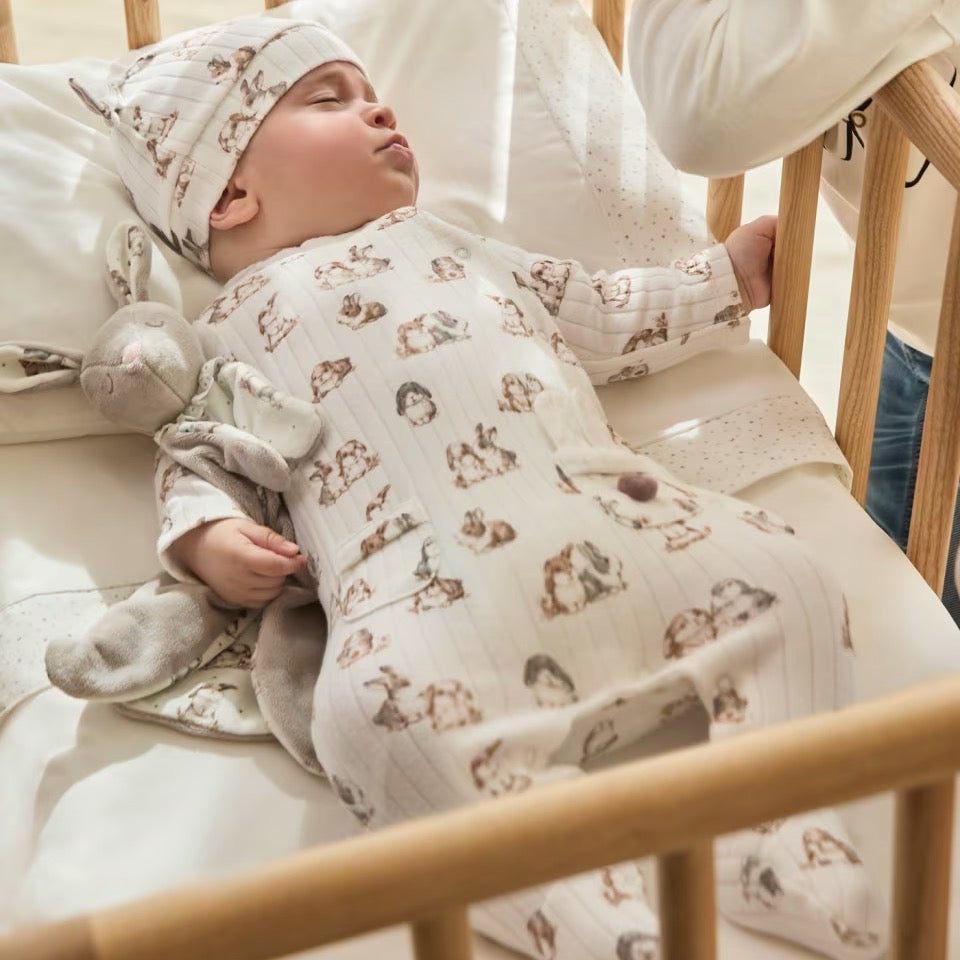 Mayoral Baby Boys Sleepsuit Set 2790 Bunny Clothing 0-1M / Natural,1-2M / Natural,2-4M / Natural,4-6M / Natural,6-9M / Natural