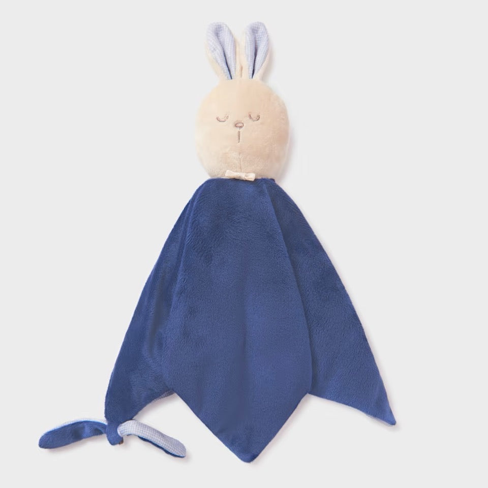 Mayoral Baby Comforter 9343 Winter Blue Bunny Accessories ONE SIZE / Blue