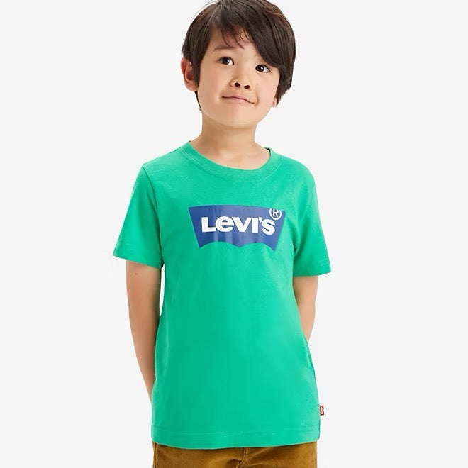Levis Batwing T-Shirt 9E8157-E1q Green Clothing 10YRS / Green,12YRS / Green,14YRS / Green,16YRS / Green