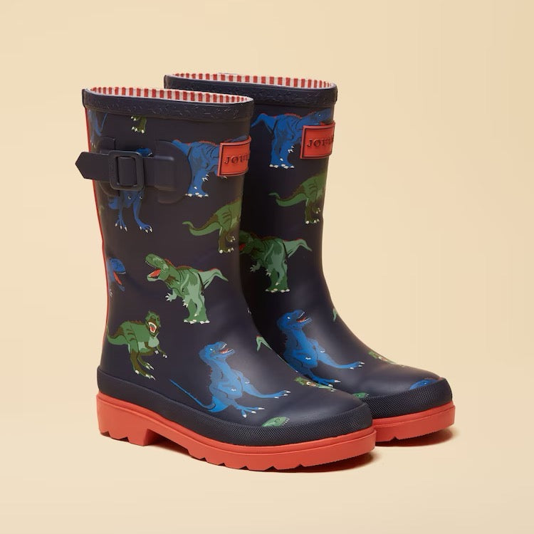 Joules Boys Wellingtons Blue Navy Dino Footwear UK8 INFANT / Navy,UK9 KIDS / Navy,UK10 KIDS / Navy,UK11 KIDS / Navy,UK12 KIDS / Navy,UK13 KIDS / Navy,UK1 KIDS / Navy,UK2 KIDS / Navy,UK3 / Navy