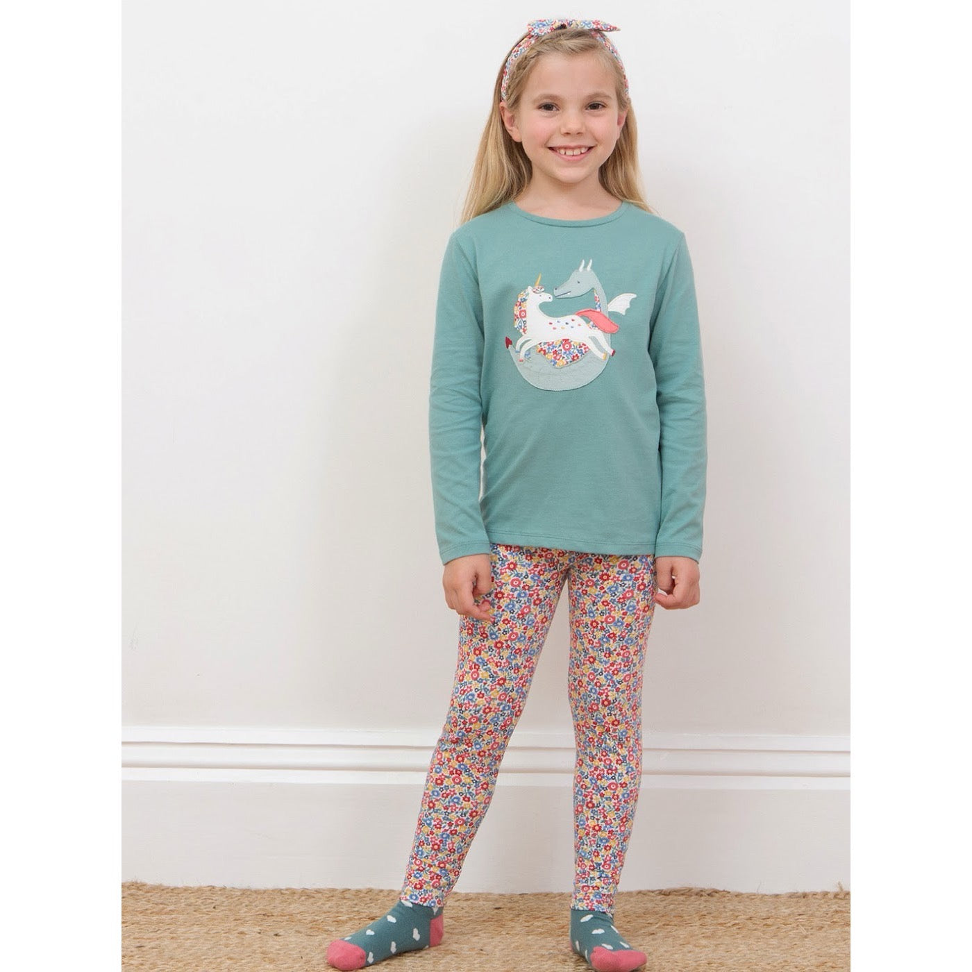 Kite Folktale Friends T-Shirt 53-F402 Clothing 3YRS / Seagrass,4YRS / Seagrass,5YRS / Seagrass,6YRS / Seagrass,7YRS / Seagrass,8YRS / Seagrass