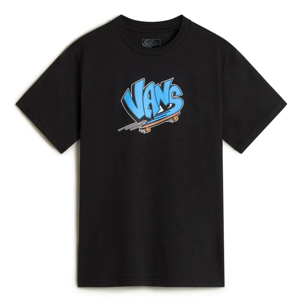 Vans Youth Sk8 T-Shirt Vn000rdgblk Black Clothing 10-11YRS / Black,12-13YRS / Black,14-15YRS / Black