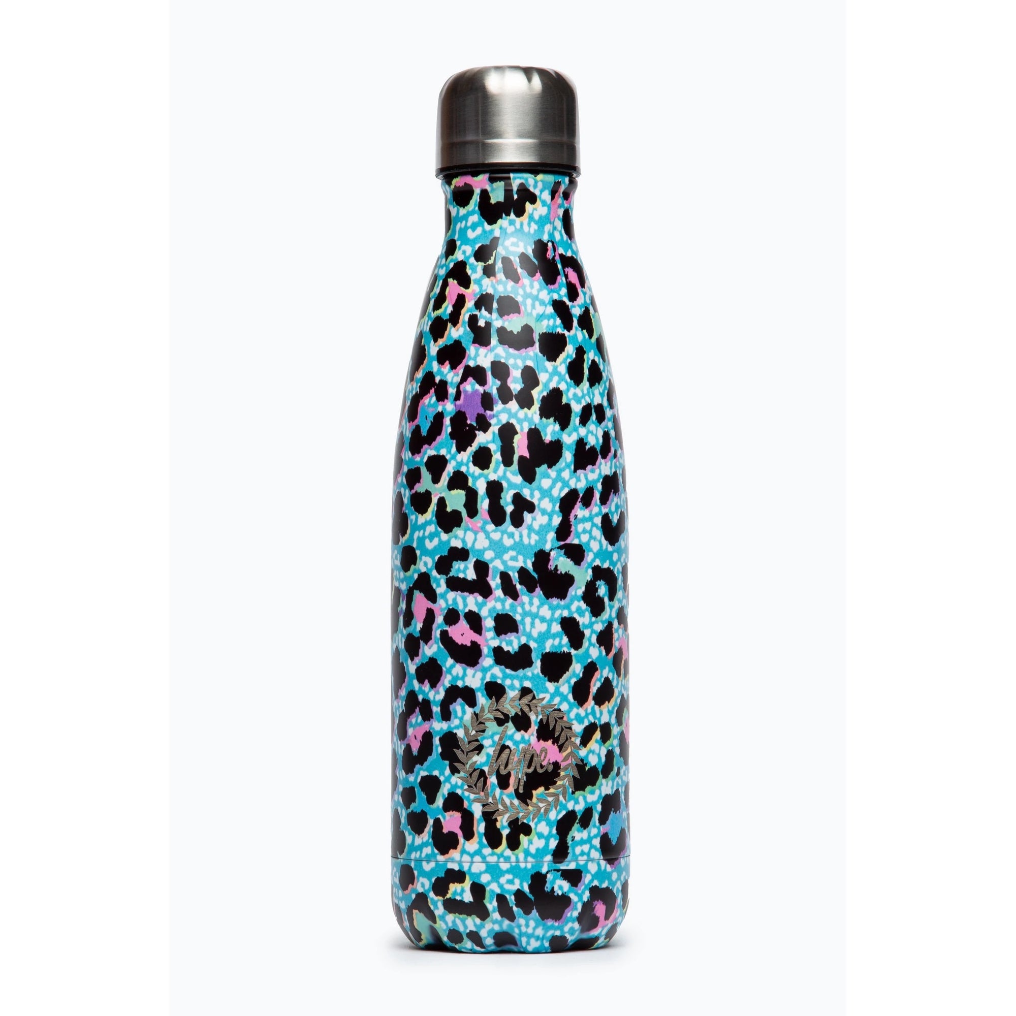 Hype Ice Blue Leopard Bottle Accessories ONE SIZE / Blue