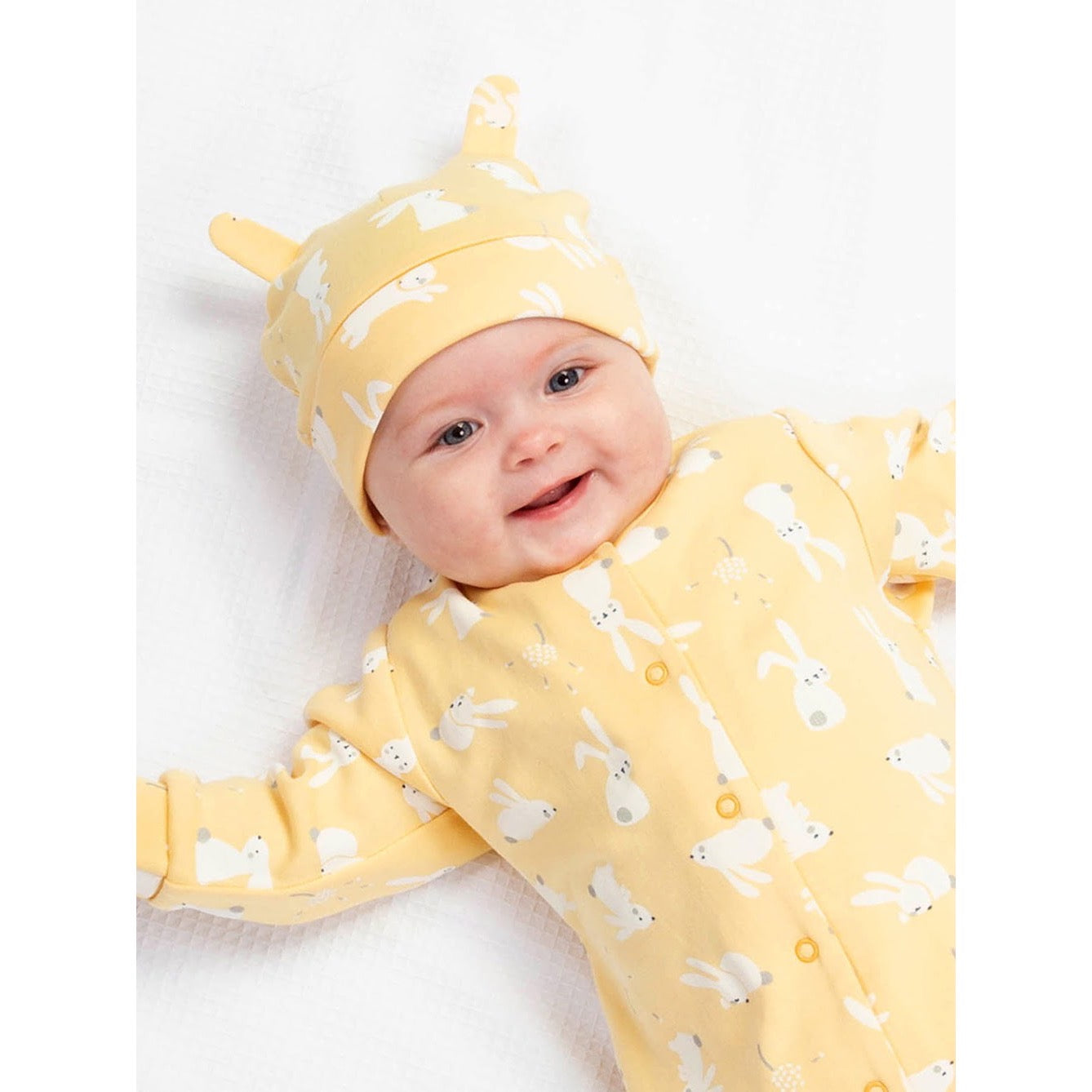 Kite Bunny Time Baby Hat 3174 Clothing NEWBORN / Yellow,0-1M / Yellow,3-6M / Yellow