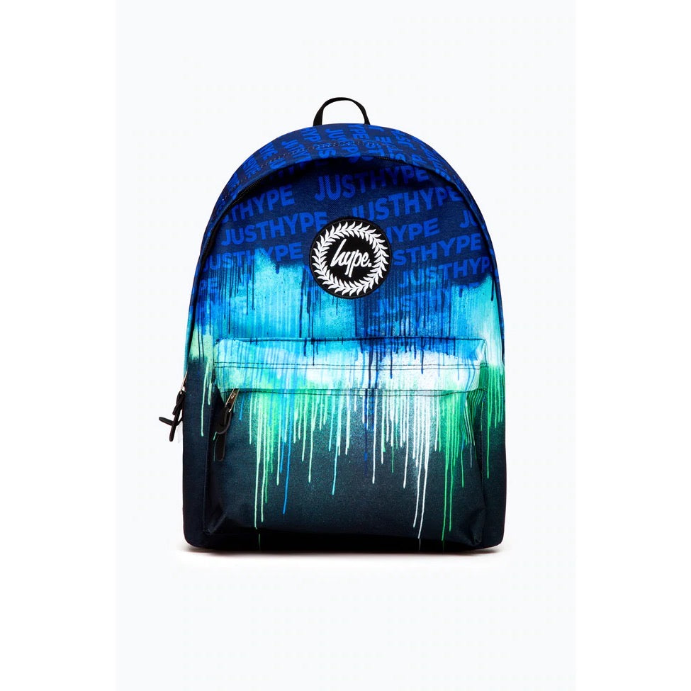 Hype Blue Just Drips Backpack Twbt233 Accessories ONE SIZE / Blue