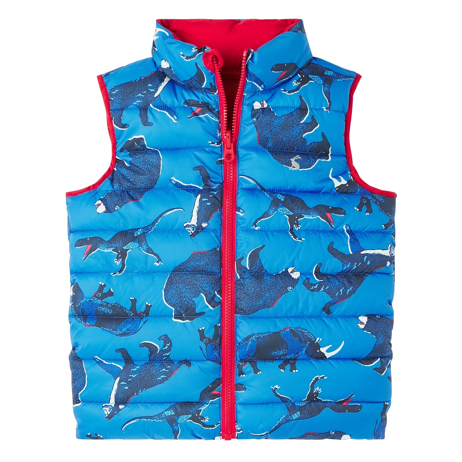 Joules Flip It Gilet 217011 Blue Animals Clothing 3YRS / Blue,4YRS / Blue,5YRS / Blue,6YRS / Blue,8YRS / Blue,9-10YRS / Blue