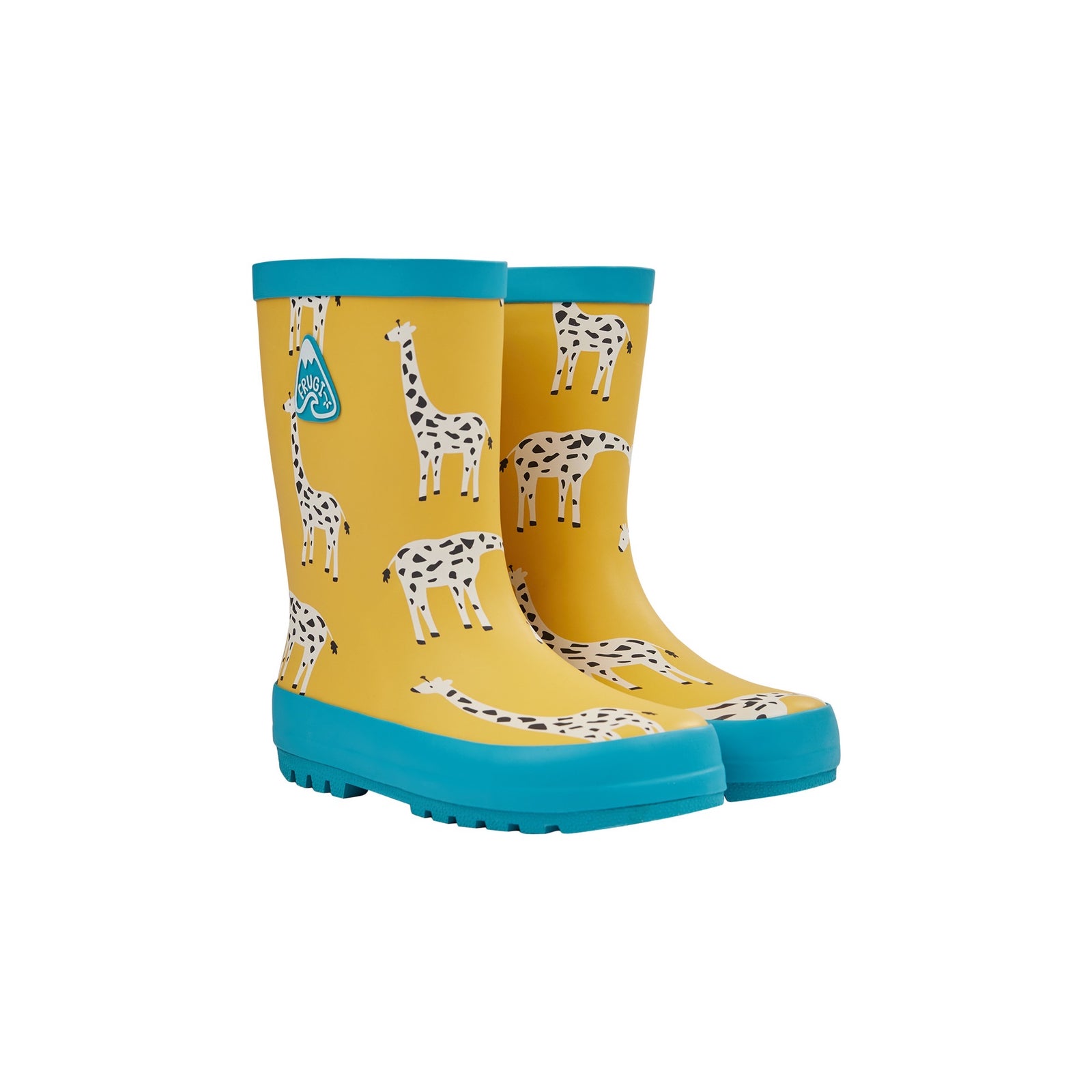 Frugi Wellingtons Wea201bbgs Giraffe Footwear UK4 INFANT / Yellow,UK5 INFANT / Yellow,UK6 INFANT / Yellow,UK7 INFANT / Yellow,UK8 INFANT / Yellow,UK9 KIDS / Yellow,UK10 KIDS / Yellow,UK11 KIDS / Yellow,UK12 KIDS / Yellow
