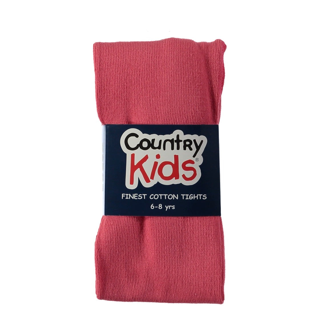 Country Kids Plain Tights Coral Pink Clothing 6-8YRS / Coral,9-11YRS / Coral