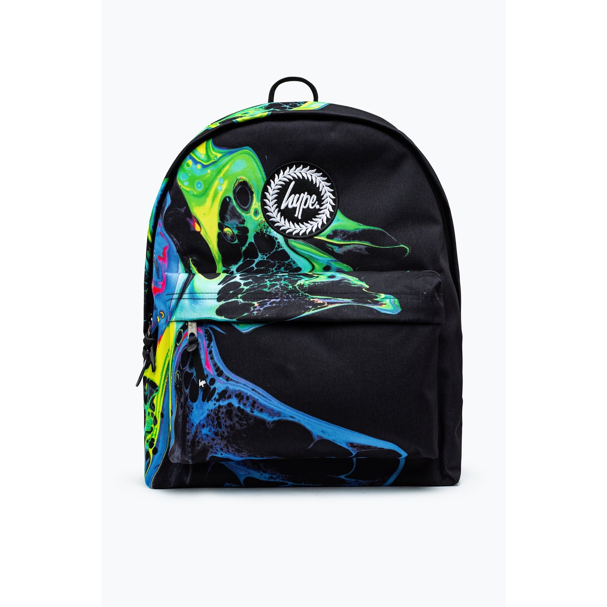 Hype Black Marble Ink Backpack Zumh617 Accessories ONE SIZE / Black