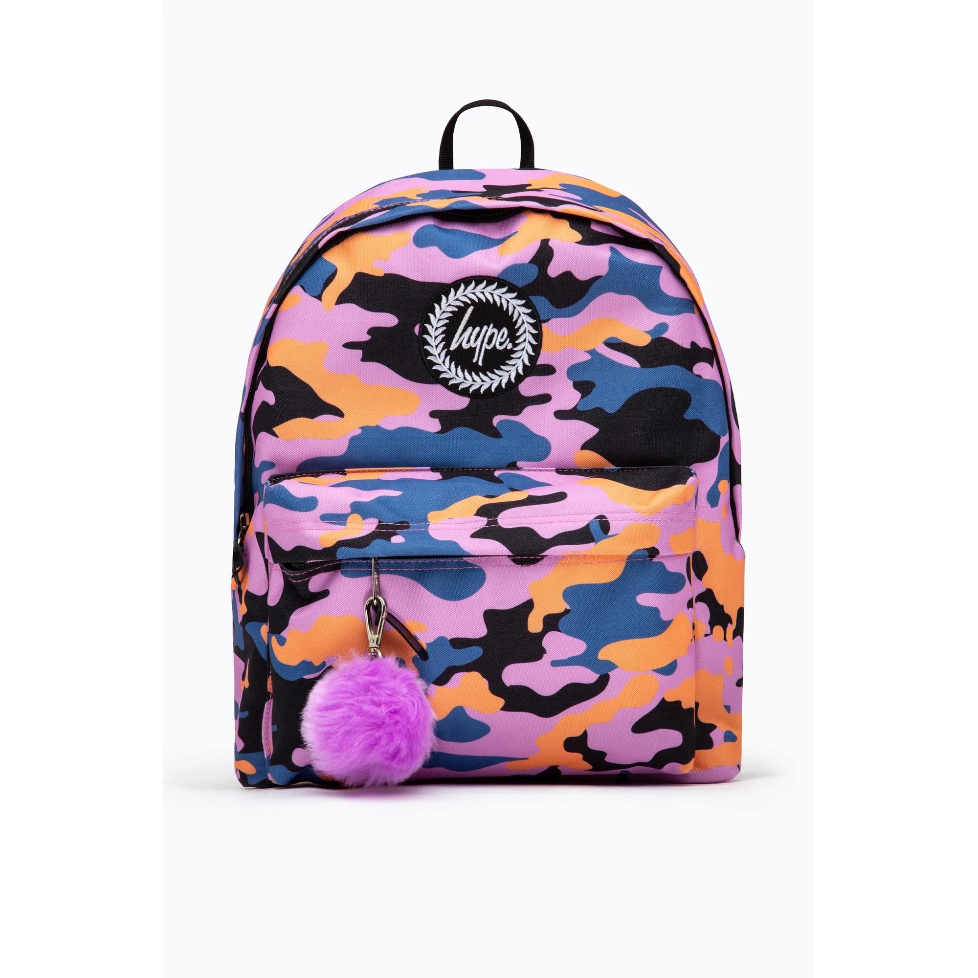 Hype Purple Orange Camo Backpack Twlg 754 Accessories ONE SIZE / Multi