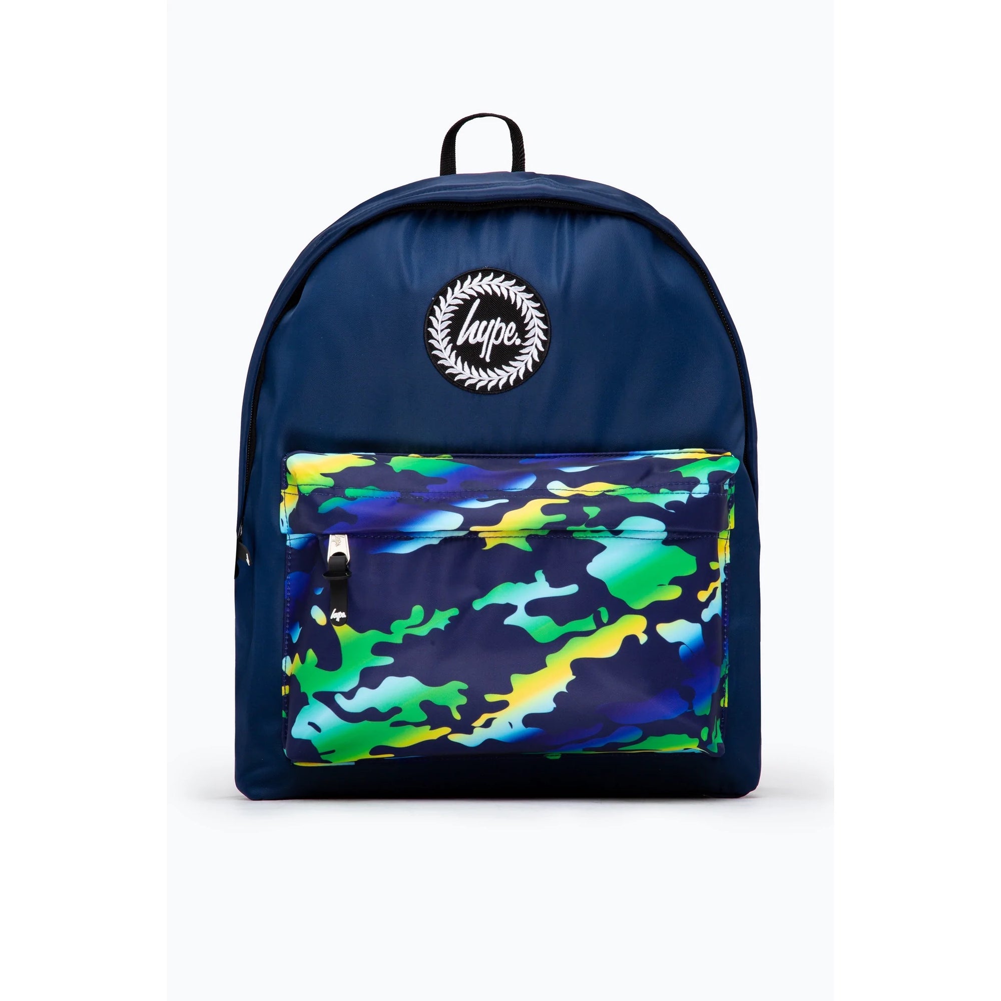 Hype Navy Camo Pocket Backpack Twlg-759 Accessories ONE SIZE / Navy