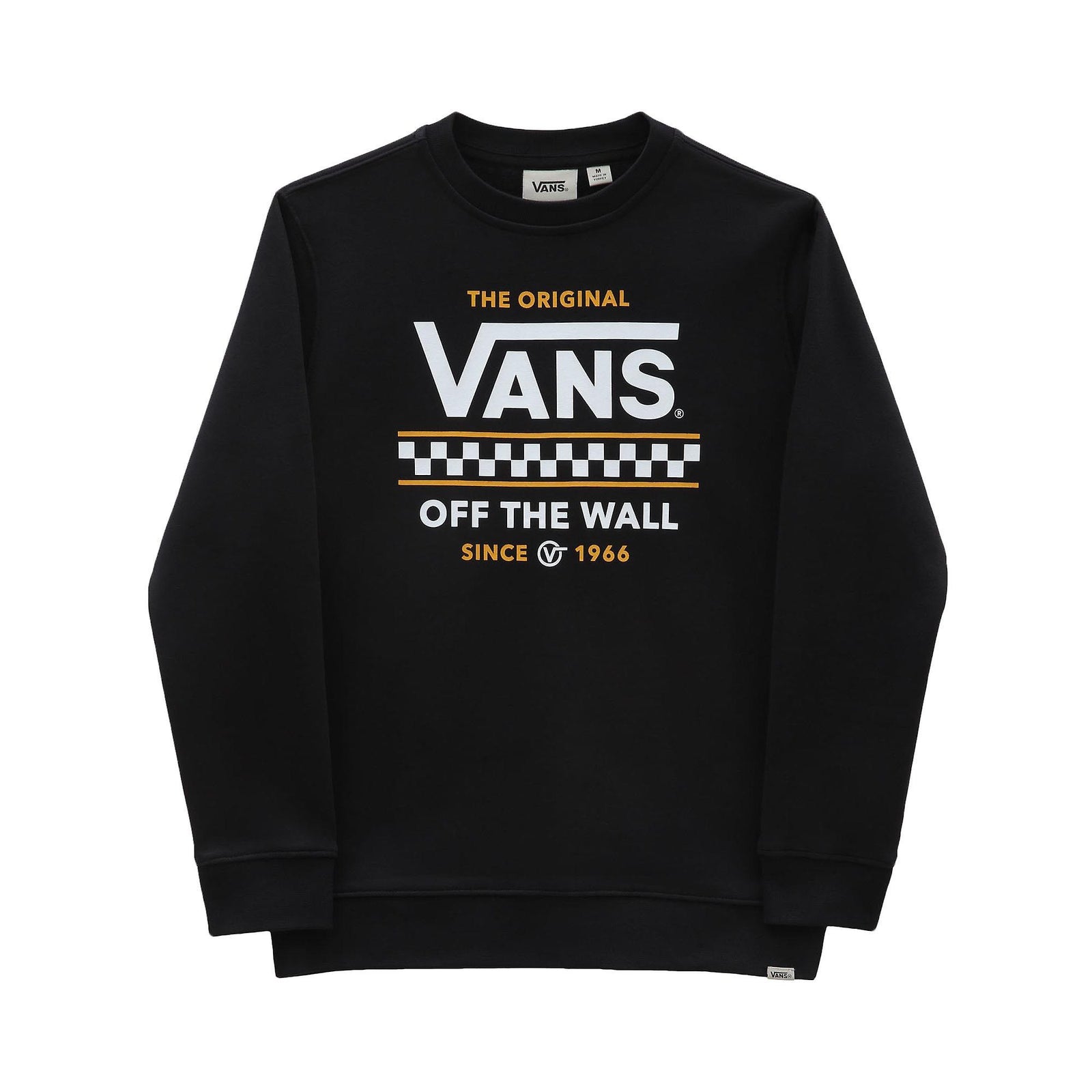 Vans Youth Stackton Crew Vn0a7y4oblk1 Clothing 11-12YRS / Black,13-14YRS / Black,15-16YRS / Black