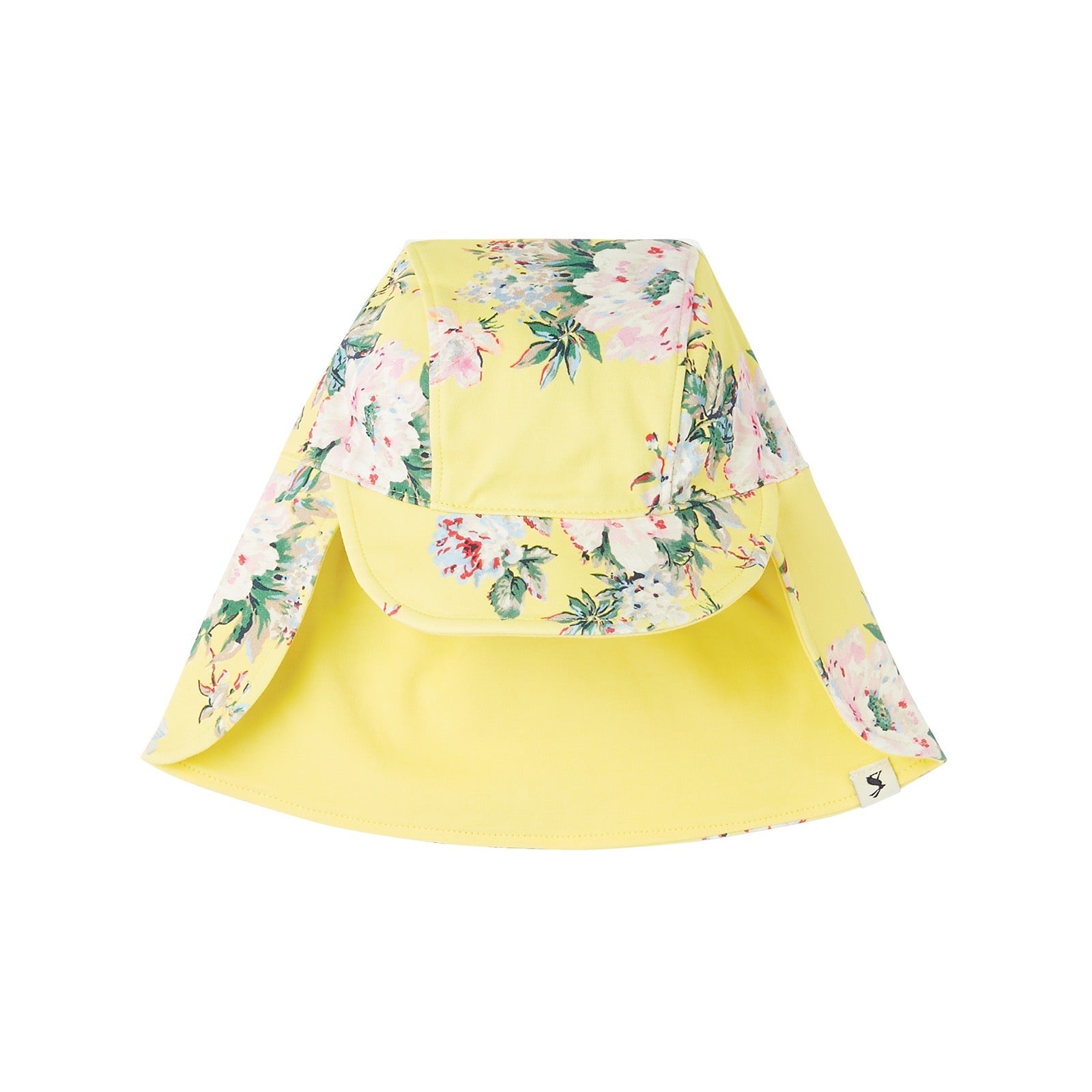 Joules Sonny Legionaire Sun Hat 216256 Floral Clothing 0-6M / Yellow,6-12M / Yellow,1-2YRS / Yellow,2-4YRS / Yellow