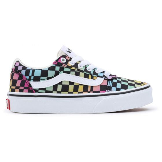 Vans Youth Ward Vn0a5jlvjbw1 Trippy Checkerboard Footwear UK1 EU32 / Multi,UK2 EU33 / Multi,UK3 EU35 / Multi,UK4 EU36.5 / Multi,UK5 EU38 / Multi