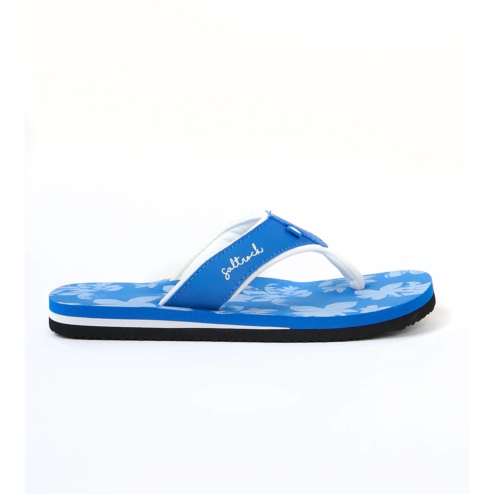 Saltrock Womens Floral Flip Flops Footwear EU 36 / Blue,EU 37 / Blue,EU 38 / Blue,EU 39 / Blue,EU 40 / Blue,EU 41 / Blue