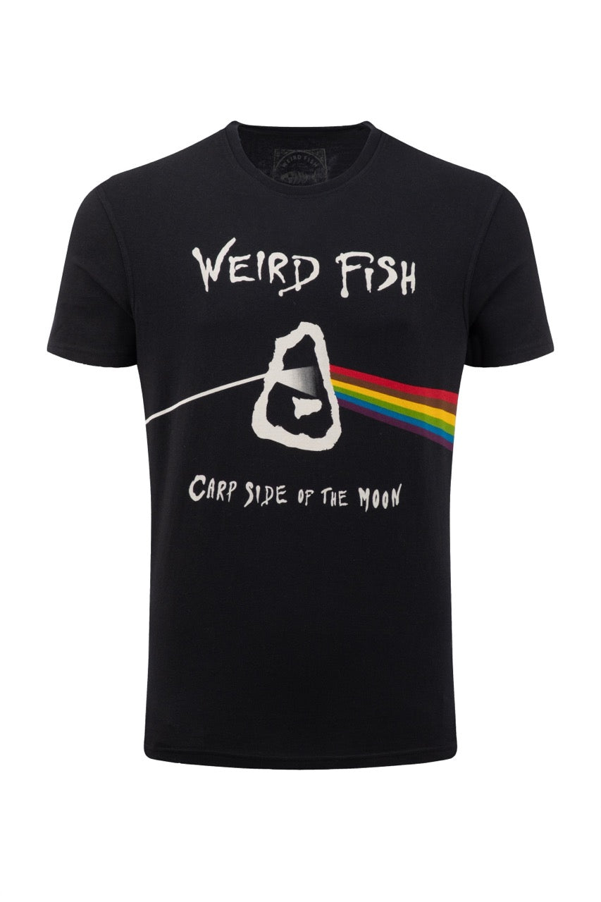 Weird Fish Mens Carp Side T-Shirt 18784 Black