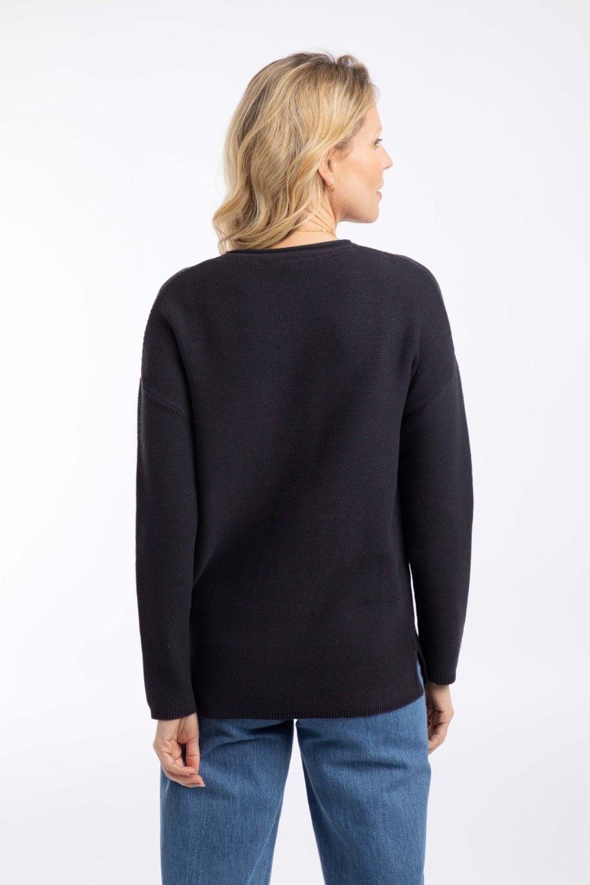 Weirdfish Women Dalla Jumper 202876 Navy