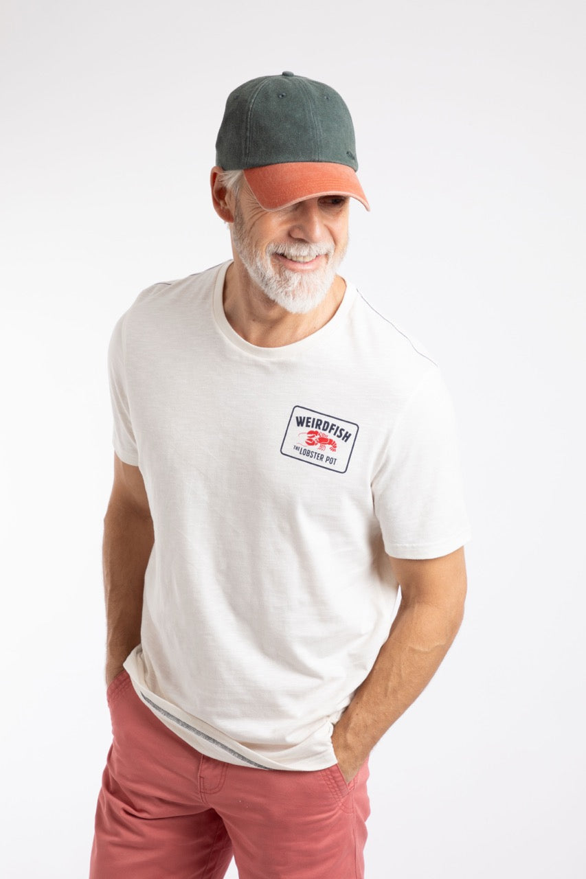 Weird Fish Westbury Colourblock Adult Cap 203412 Basil Clothing ONE SIZE / Green