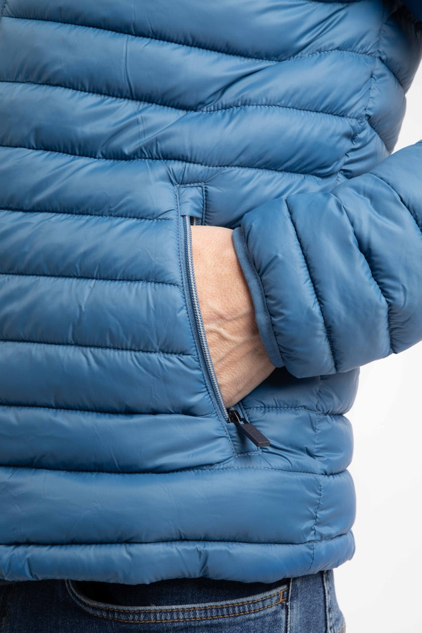 Weirdfish Mens Crantock Jacket 203653 Washed Blue