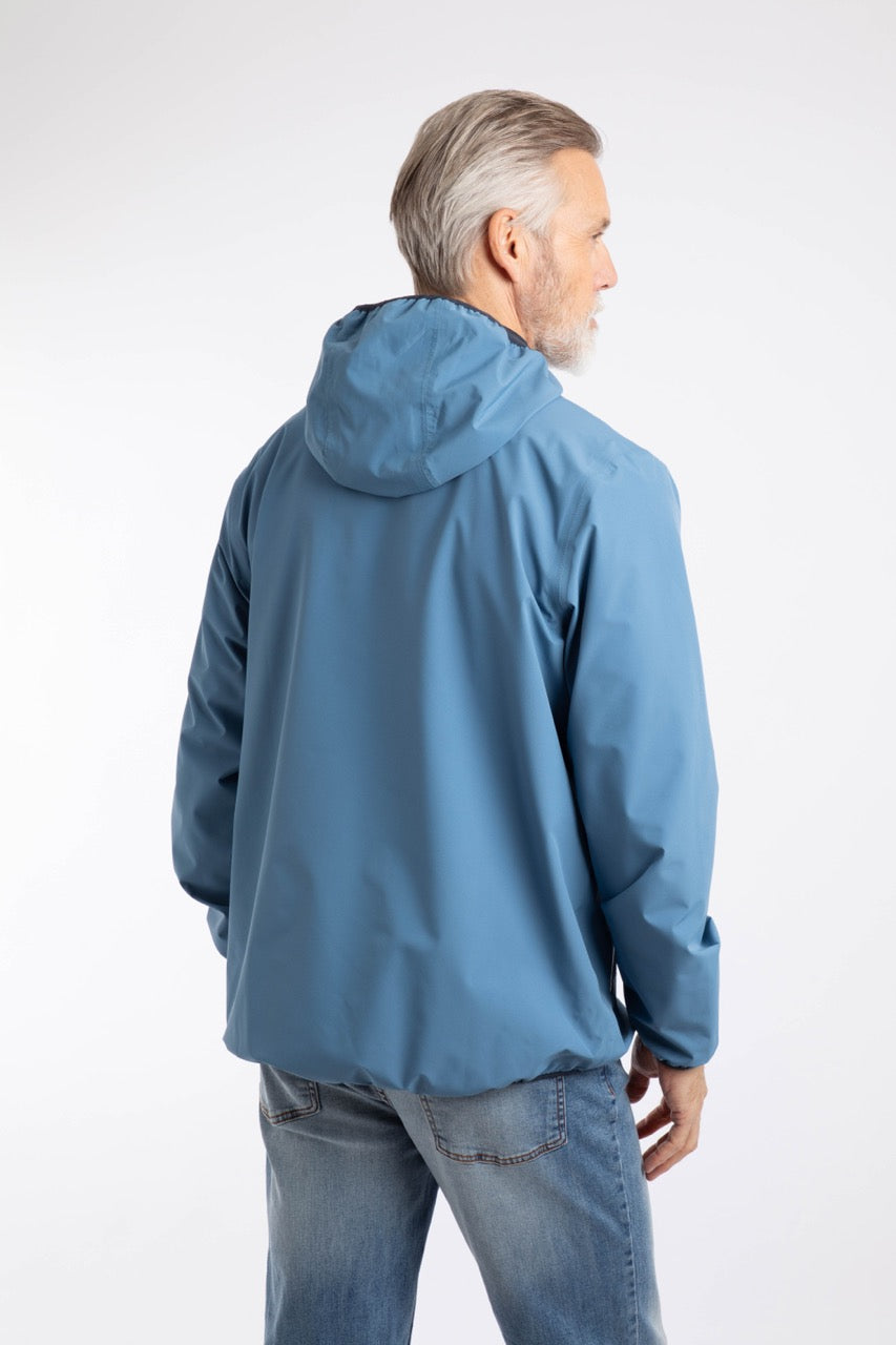 Weirdfish Mens Ferdinand Jacket 204089 Washed Blue