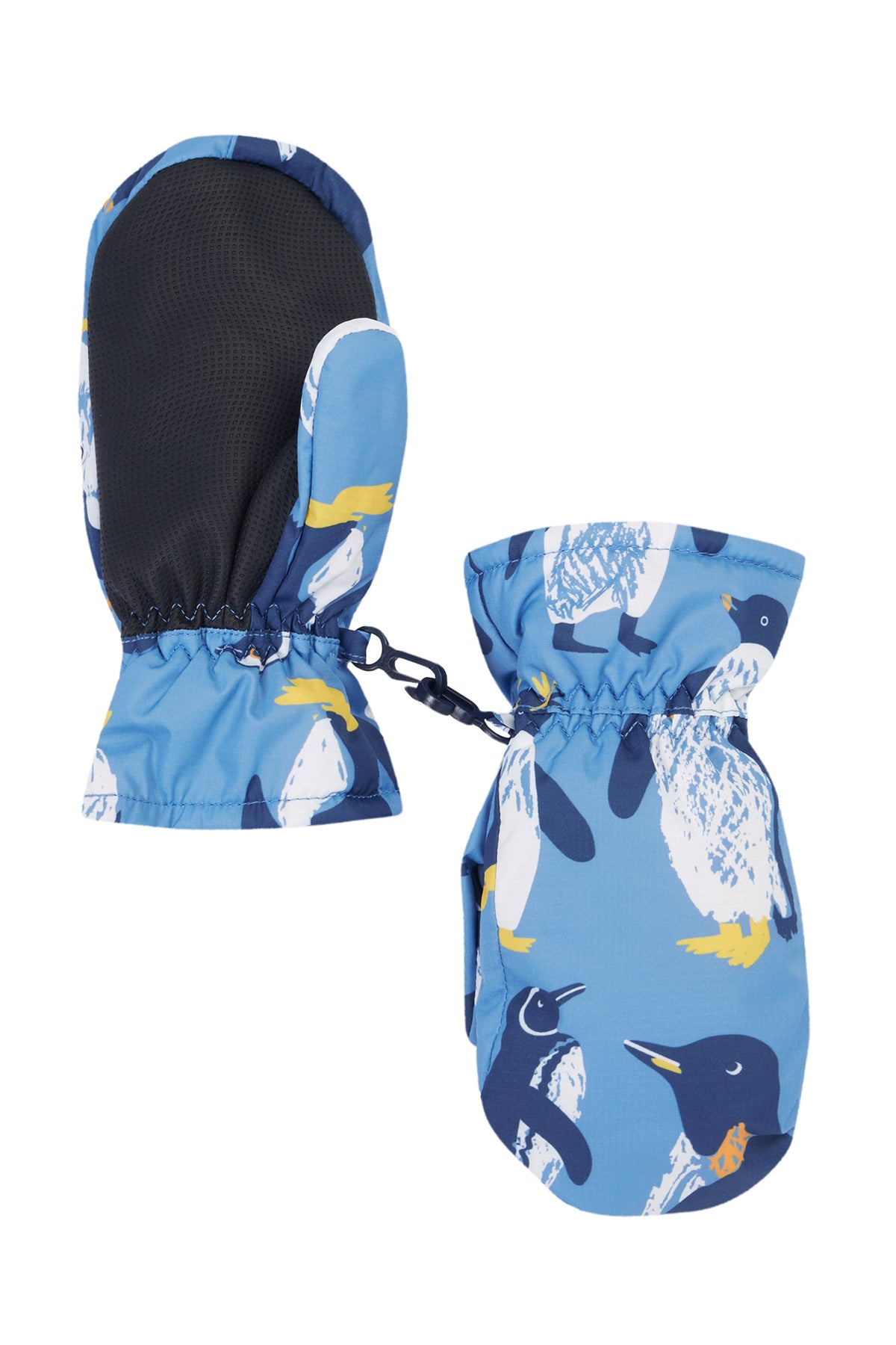 Frugi Snow And Ski Mitten Penguin Clothing 2-4YRS / Blue,4-6YRS / Blue,6-8YRS / Blue