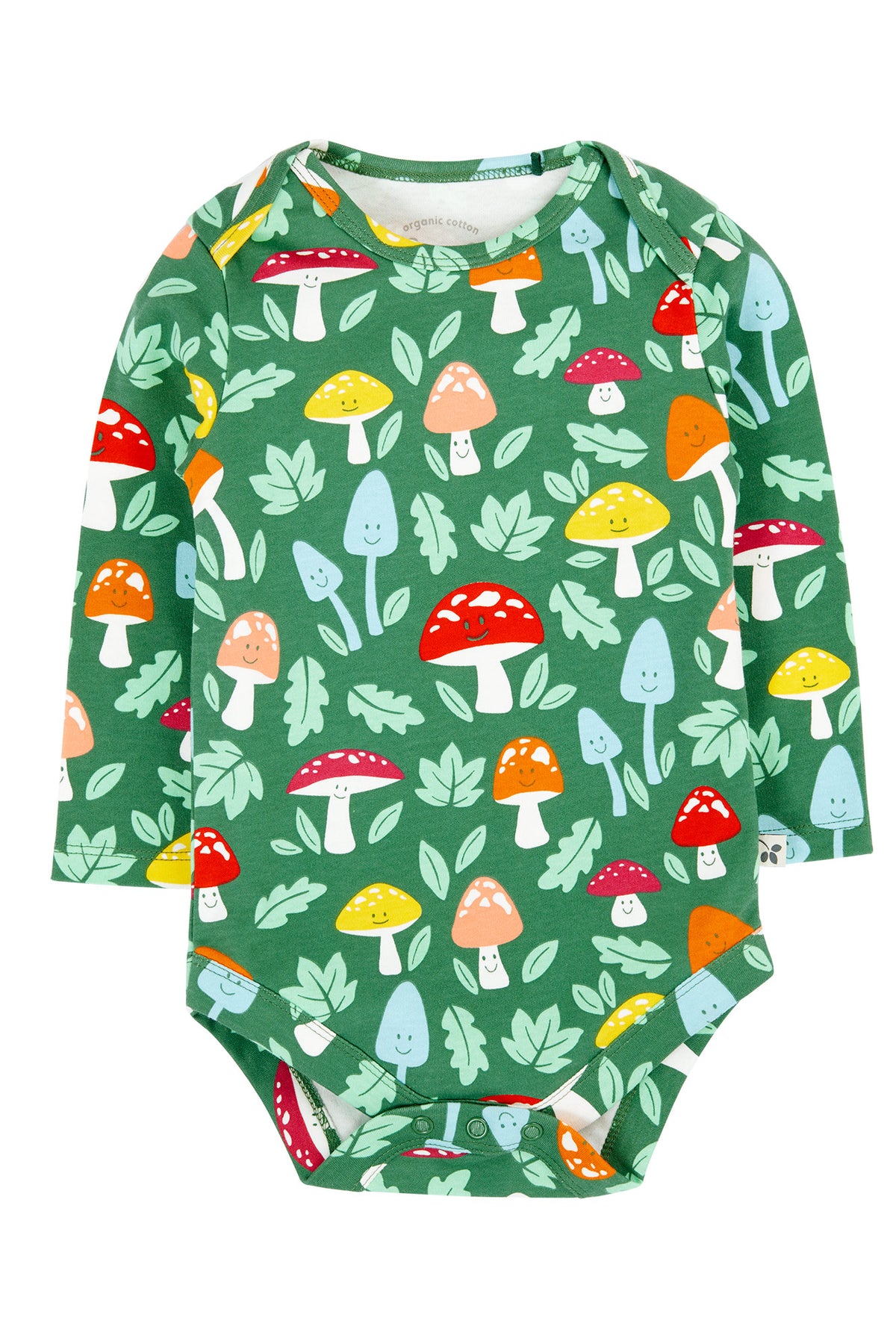 Frugi 2 Pack Bodysuits Fun-Guys Red Stripe Clothing 0-3M / Multi,3-6M / Multi,6-9M / Multi,9-12M / Multi,12-18M / Multi