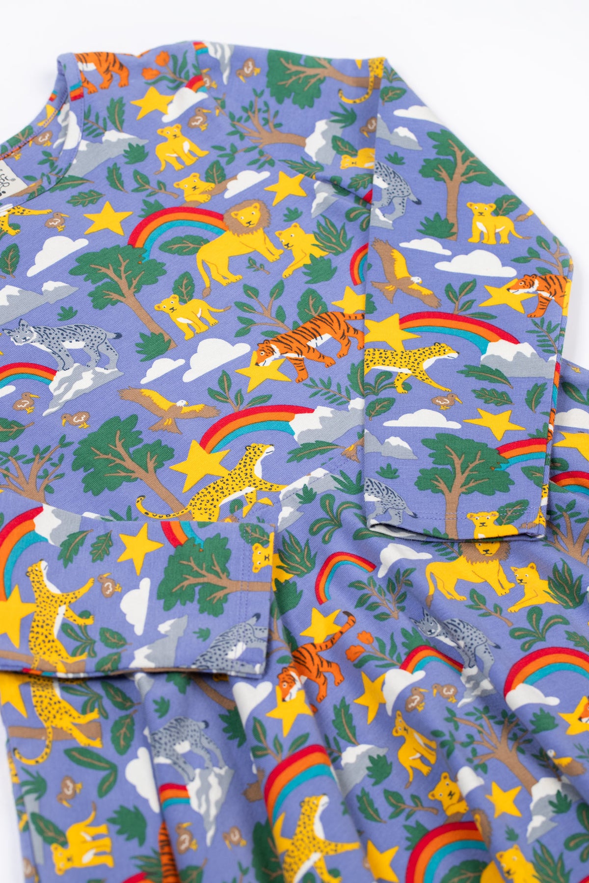 Frugi Sofia Skater Dress 500028A5gitw Into The Wild Clothing 3-4YRS / Purple,4-5YRS / Purple,5-6YRS / Purple,6-7YRS / Purple,7-8YRS / Purple,8-9YRS / Purple,9-10YRS / Purple