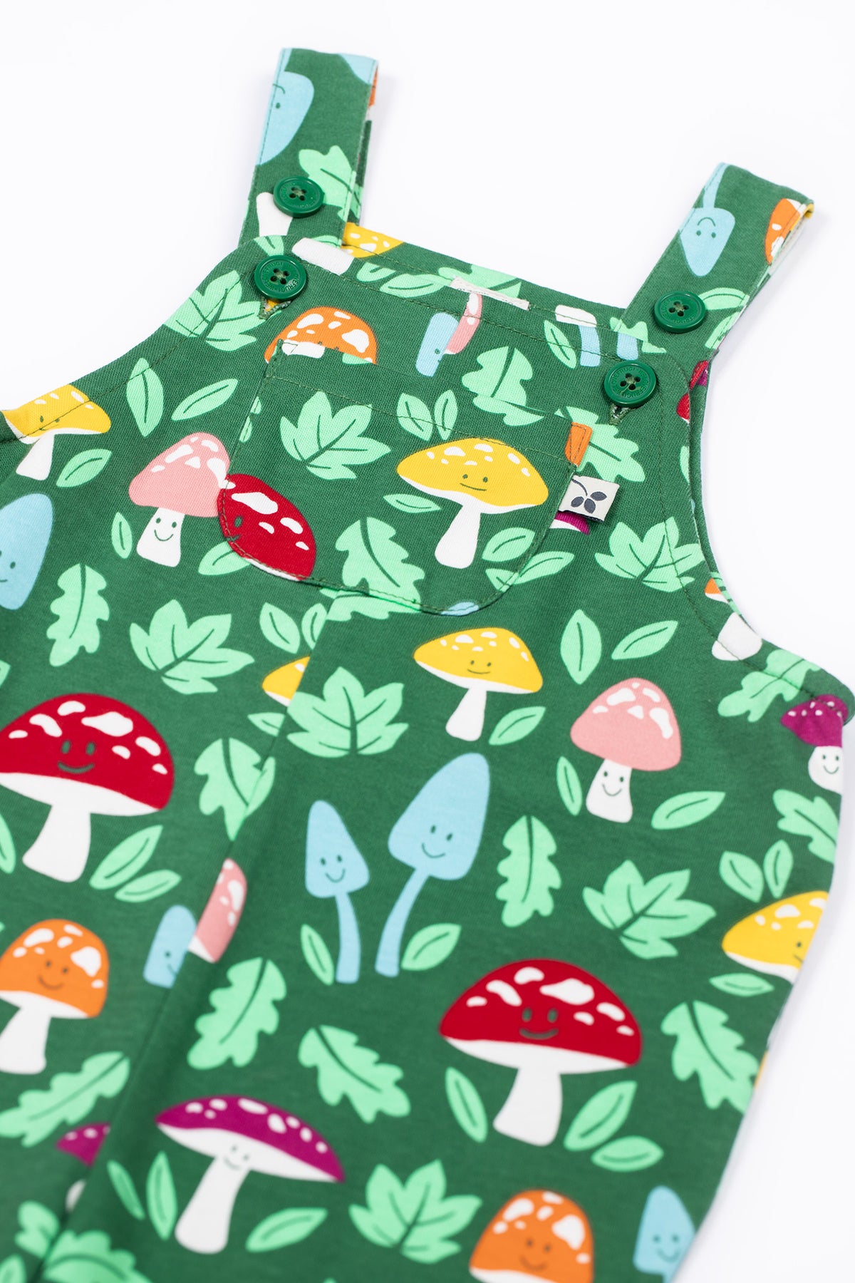 Frugi Parsnip Dungaree 500059A5fugu Fun-Guys Clothing 0-3M / Green,3-6M / Green,6-9M / Green,9-12M / Green,12-18M / Green