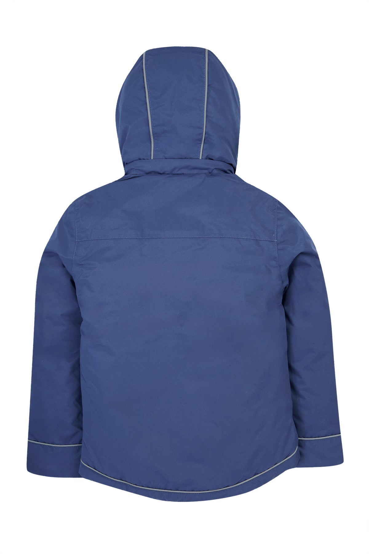 Frugi 3 In 1 Rambler Coat Nvy Autumn Stripe Fleece Clothing 5-6YRS / Blue,6-7YRS / Blue,7-8YRS / Blue,8-9YRS / Blue
