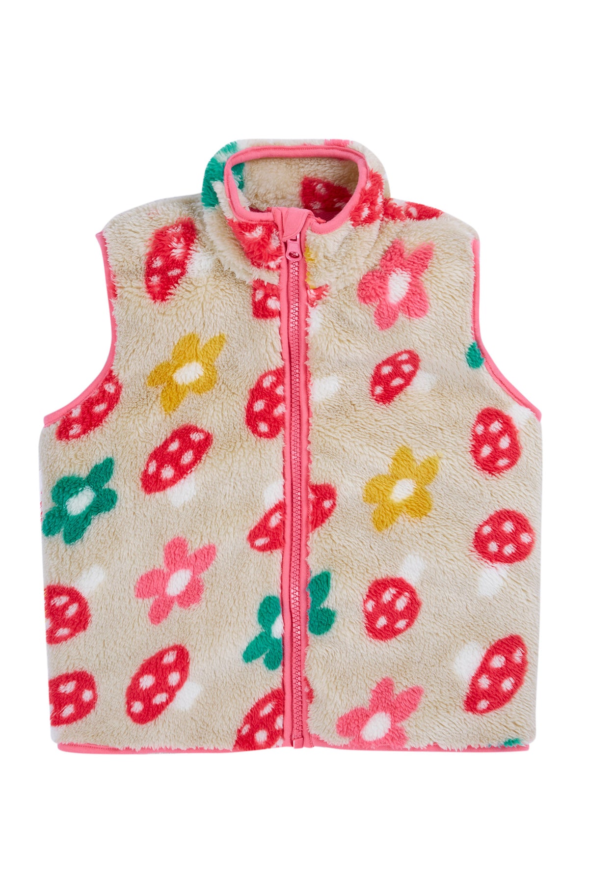 Frugi 3 In 1 Rambler Coat Green Mushroom Fleece Clothing 5-6YRS / Green,6-7YRS / Green,7-8YRS / Green,8-9YRS / Green