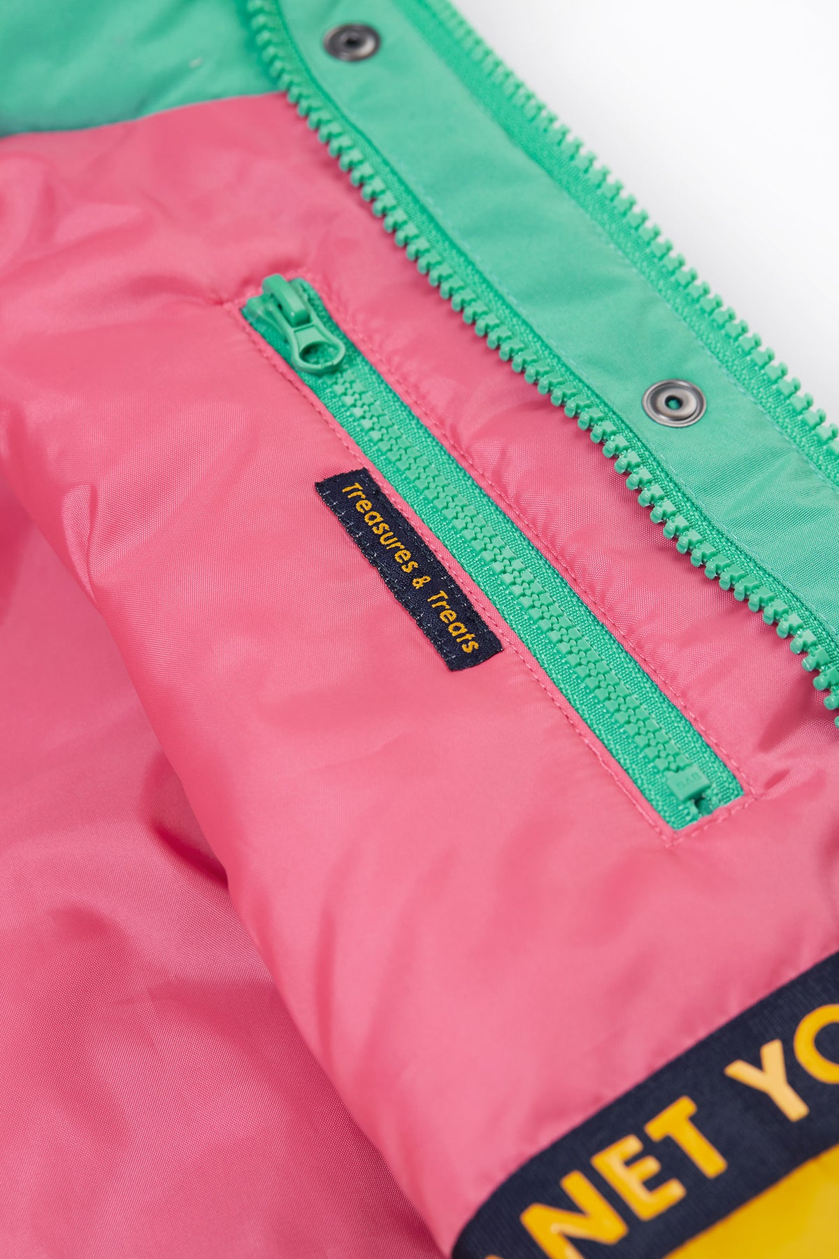 Frugi 3 In 1 Rambler Coat Green Mushroom Fleece Clothing 5-6YRS / Green,6-7YRS / Green,7-8YRS / Green,8-9YRS / Green