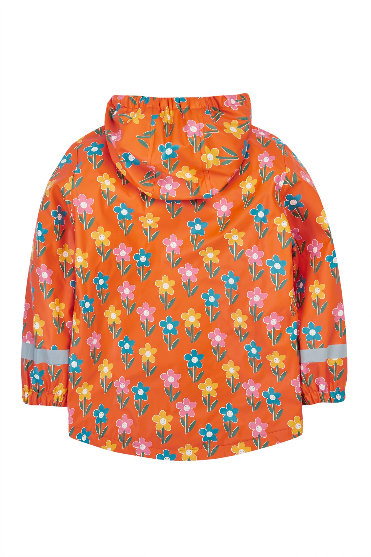 Frugi Puddle Buster Raincoat 500050A5funf Fun Flowers Clothing 2-3YRS / Multi,3-4YRS / Multi,4-5YRS / Multi,5-6YRS / Multi,6-7YRS / Multi,1-2 YRS / Multi
