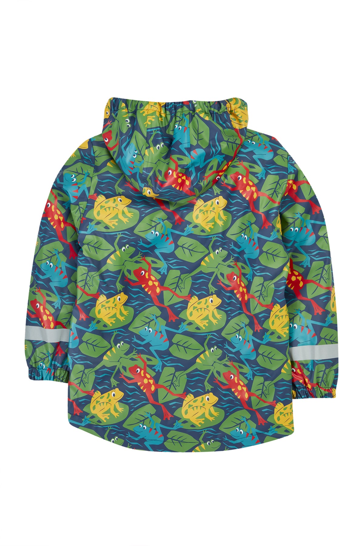Frugi Puddle Buster Raincoat 500050A5beho Be Hoppy Clothing 2-3YRS / Multi,3-4YRS / Multi,4-5YRS / Multi,5-6YRS / Multi,6-7YRS / Multi,1-2 YRS / Multi