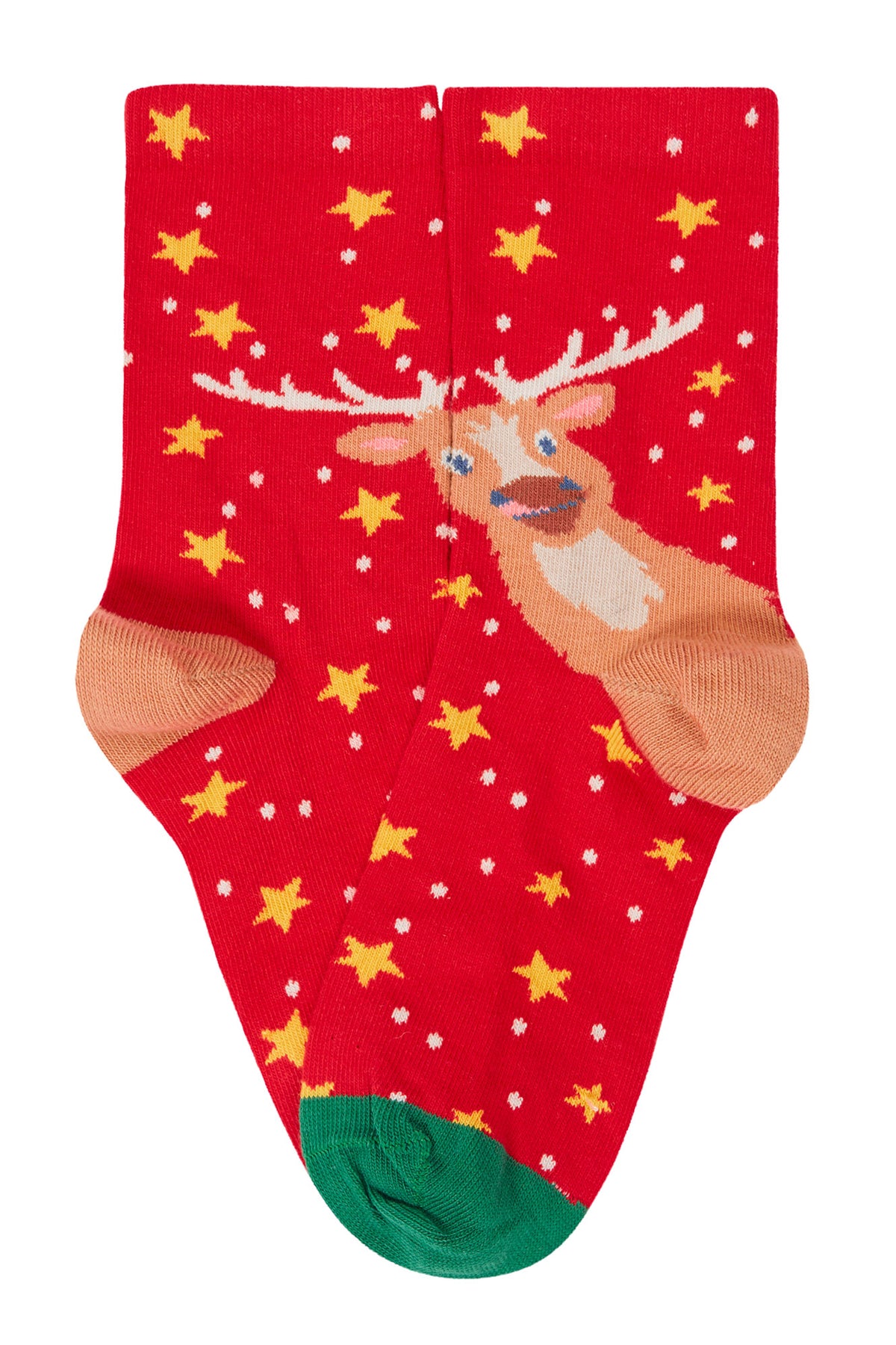 Frugi 3 Pack Socks 500038A5femp Festive Clothing UK3-5 ADULT / Multi,UK6-8 / Multi,UK9-12 / Multi,UK13-2 / Multi