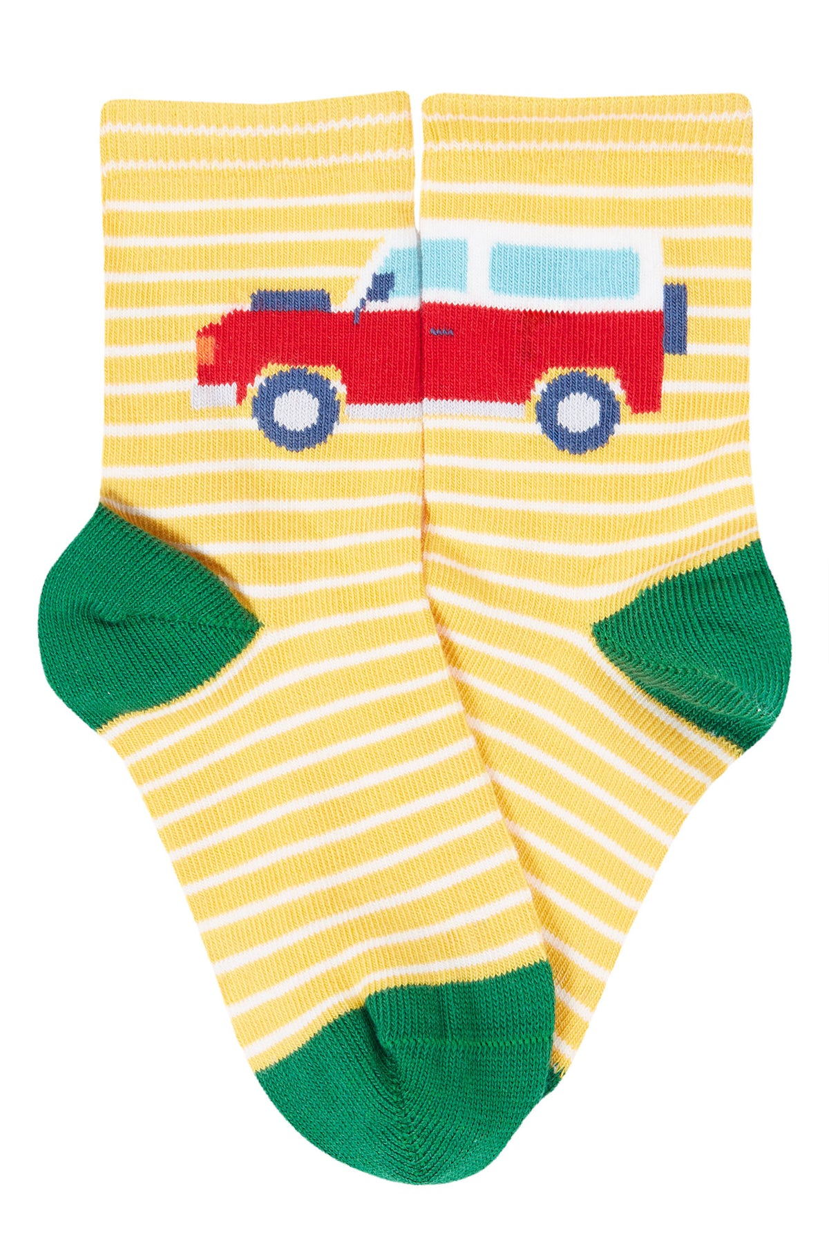 Frugi 3 Pack Infant Socks 500084A5famu Multi Farm Clothing 0-6M / Multi,6-12M / Multi,1-2YRS / Multi,UK6-8 / Multi