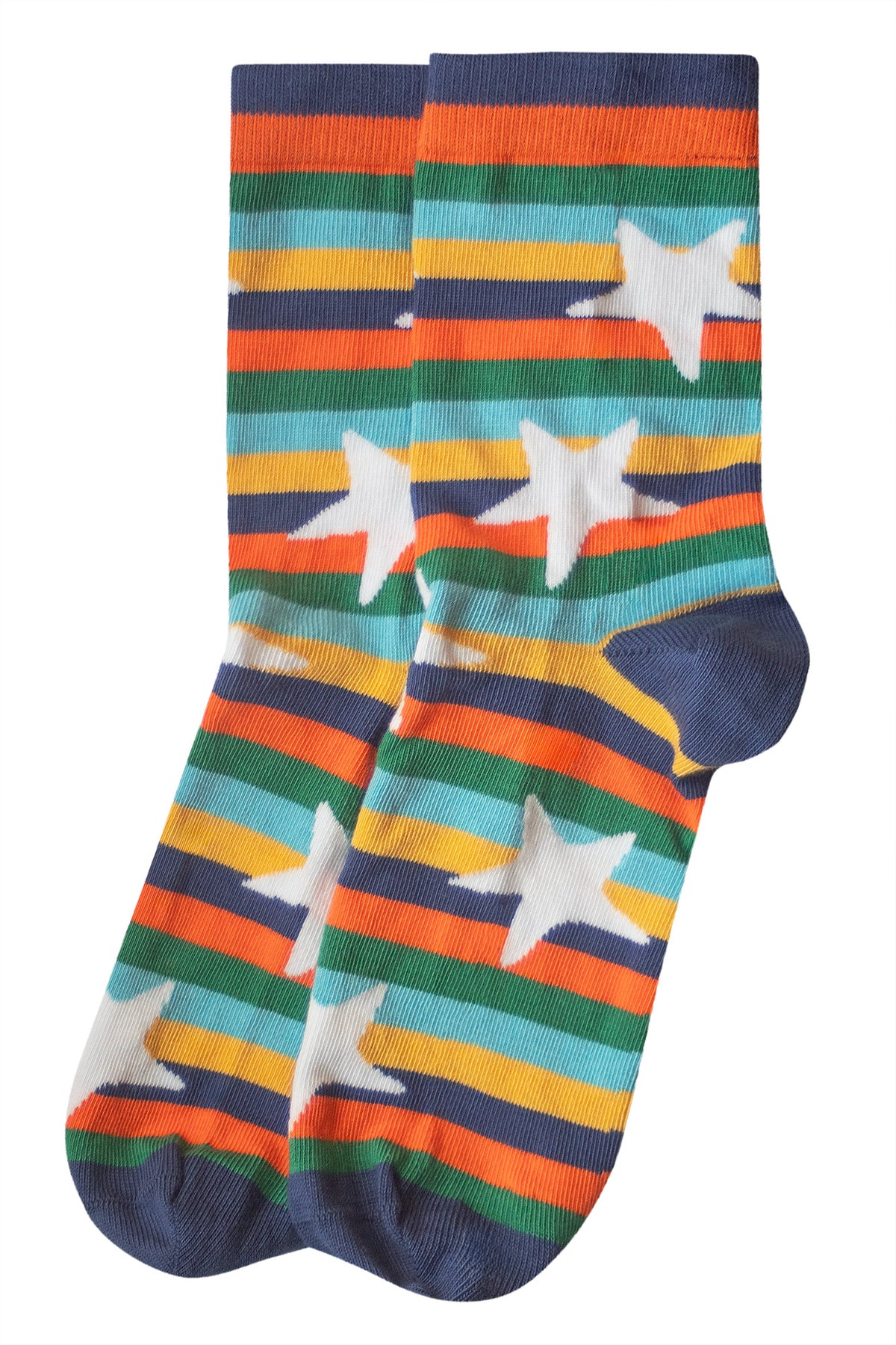 Frugi 3 Pack Socks 500038A5pgmp Penguin Clothing UK6-8 / Multi,UK9-12 / Multi,UK13-2 / Multi