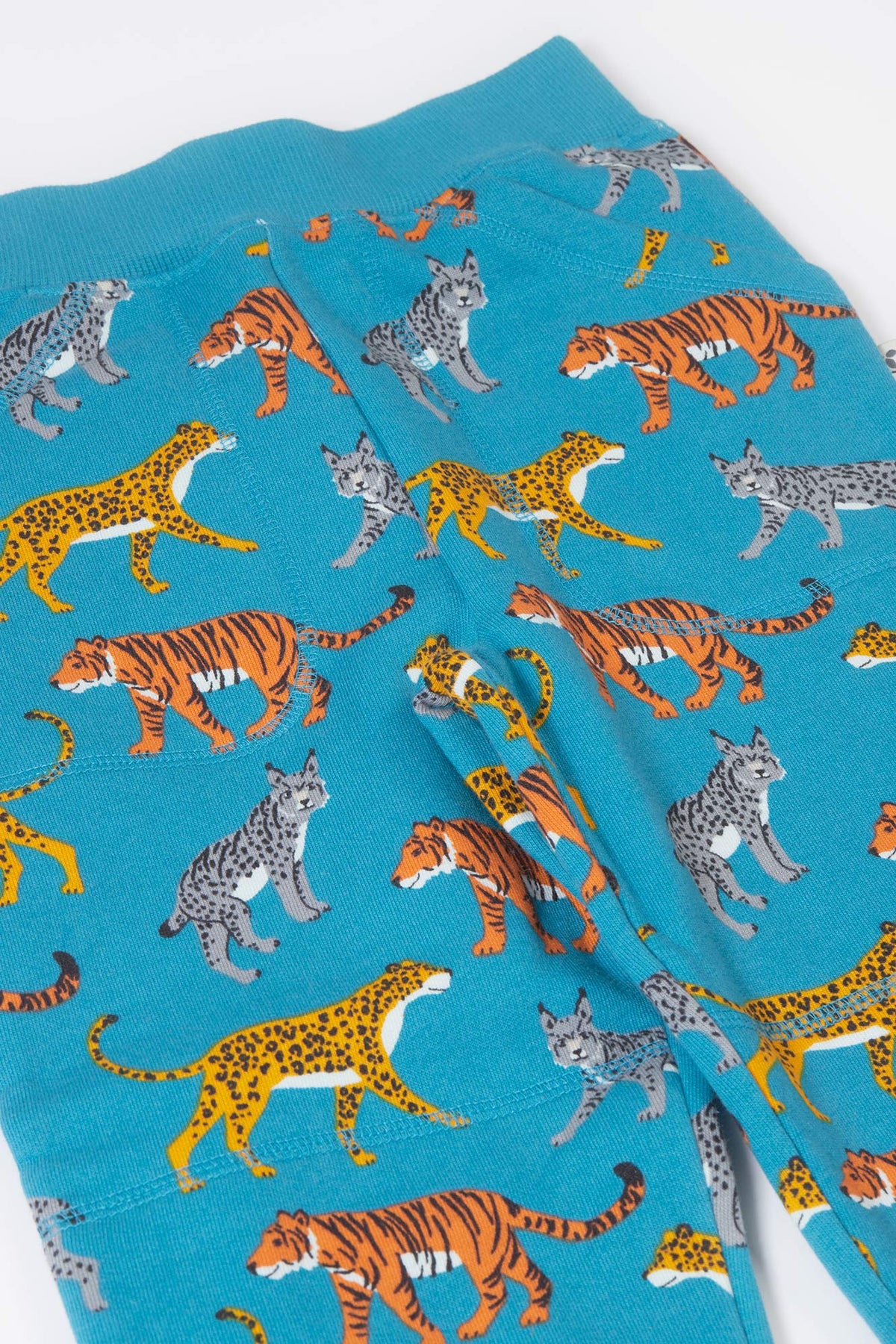 Frugi Malpas Joggers 500073A5wldc Wild Cats Clothing 2-3YRS / Blue,3-4YRS / Blue,4-5YRS / Blue,5-6YRS / Blue,6-7YRS / Blue,7-8YRS / Blue,8-9YRS / Blue