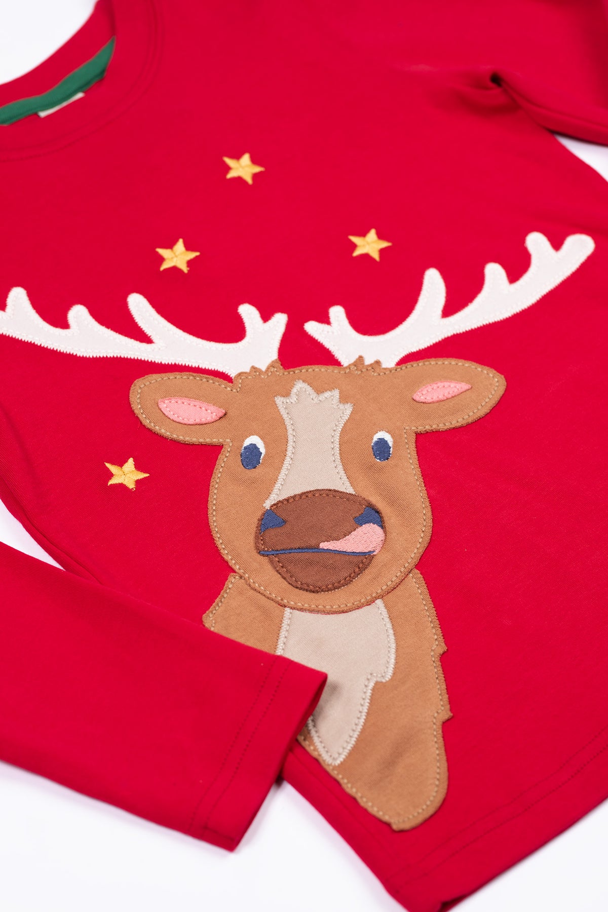 Frugi Terrific T-Shirt Red Caribou Clothing 2-3YRS / Red,3-4YRS / Red,4-5YRS / Red,5-6YRS / Red,6-7YRS / Red,7-8YRS / Red,8-9YRS / Red