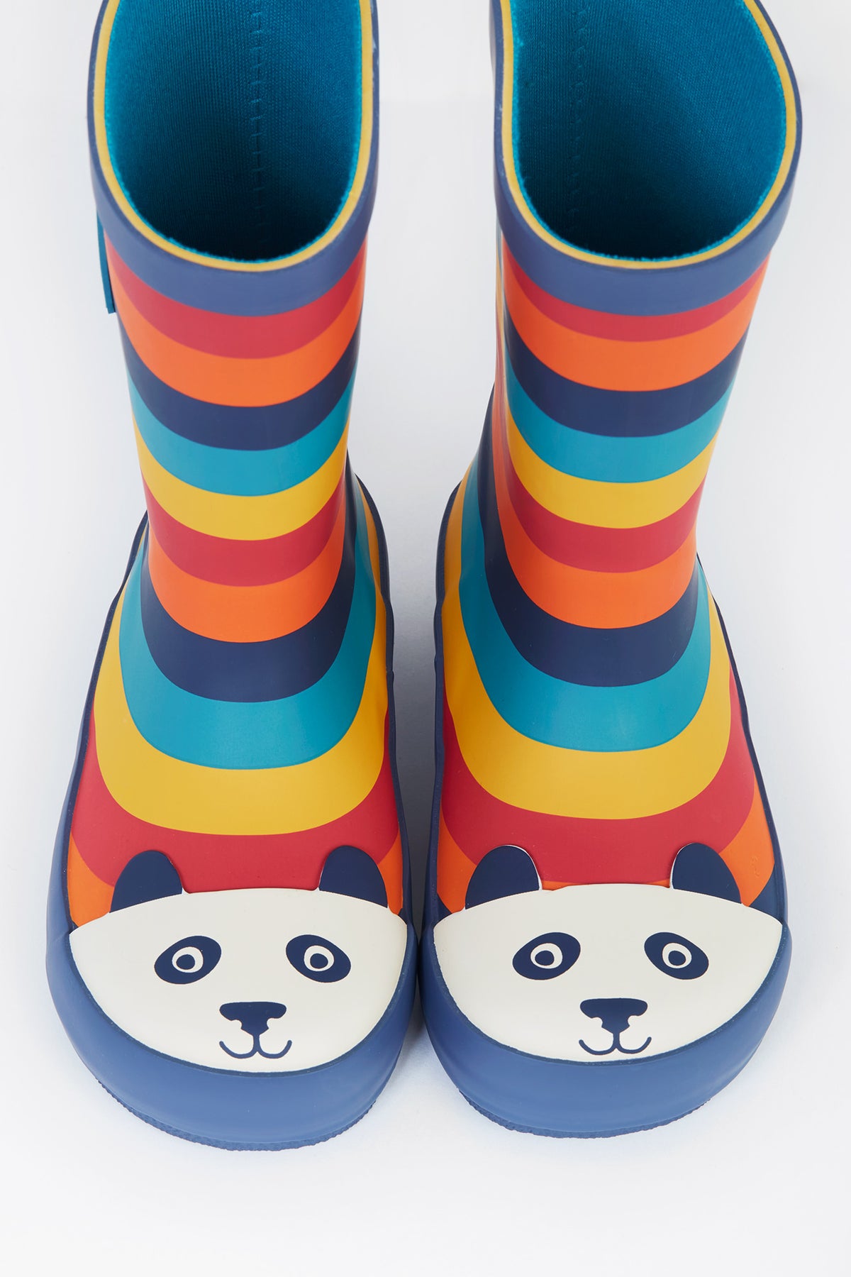 Frugi Wellingtons 500047A5rbpd Rainbow Panda Footwear UK4 INFANT / Multi,UK5 INFANT / Multi,UK6 INFANT / Multi,UK7 INFANT / Multi,UK8 INFANT / Multi,UK9 KIDS / Multi,UK10 KIDS / Multi