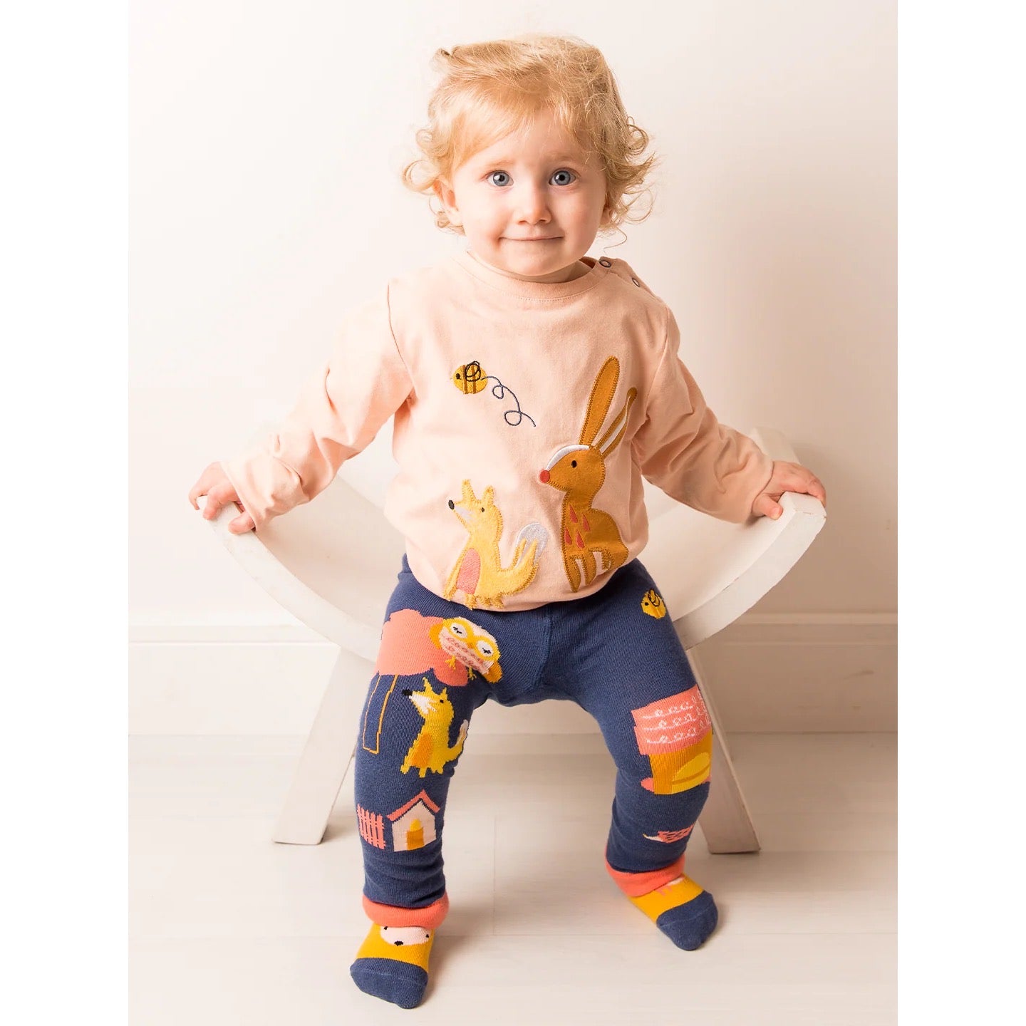 Blade & Rose Meadow Farmyard Infant T-Shirt Clothing 0-6M / Apricot,6-12M / Apricot,12-24M / Apricot