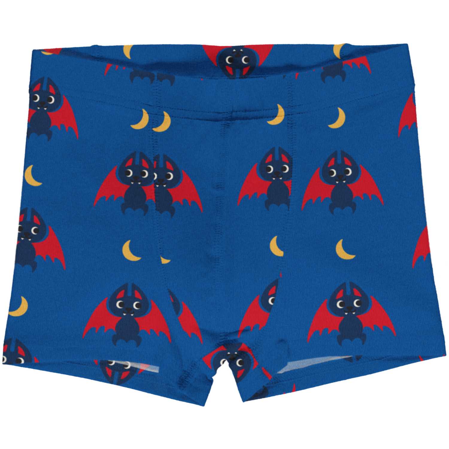 Maxomorra Bat Boxer Shorts Aw24 Clothing 2-3YRS / Blue,3-4YRS / Blue,4-5YRS / Blue,5-6YRS / Blue,7-8YRS / Blue