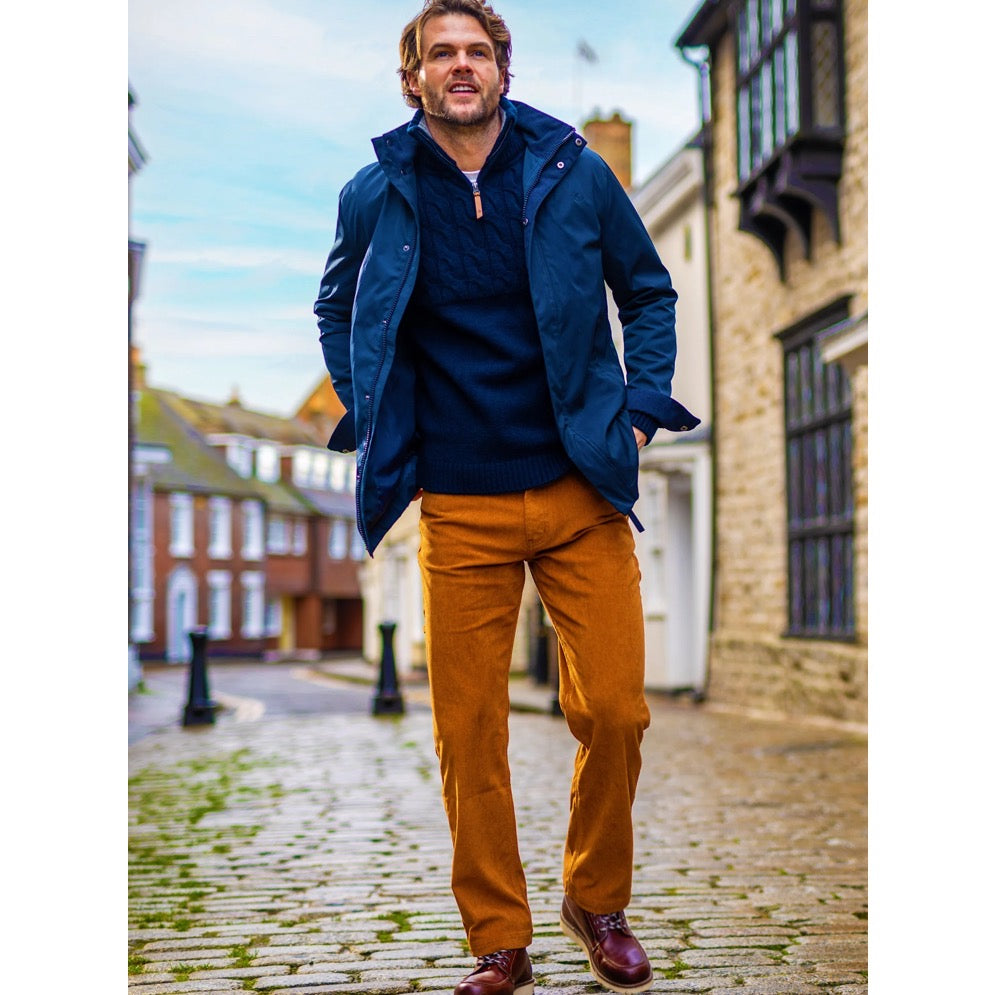 Brakeburn Mens Banstead Cord Trousers Bbmtrs0013438aw25 Tan Clothing 32R / Tan,34R / Tan,36R / Tan
