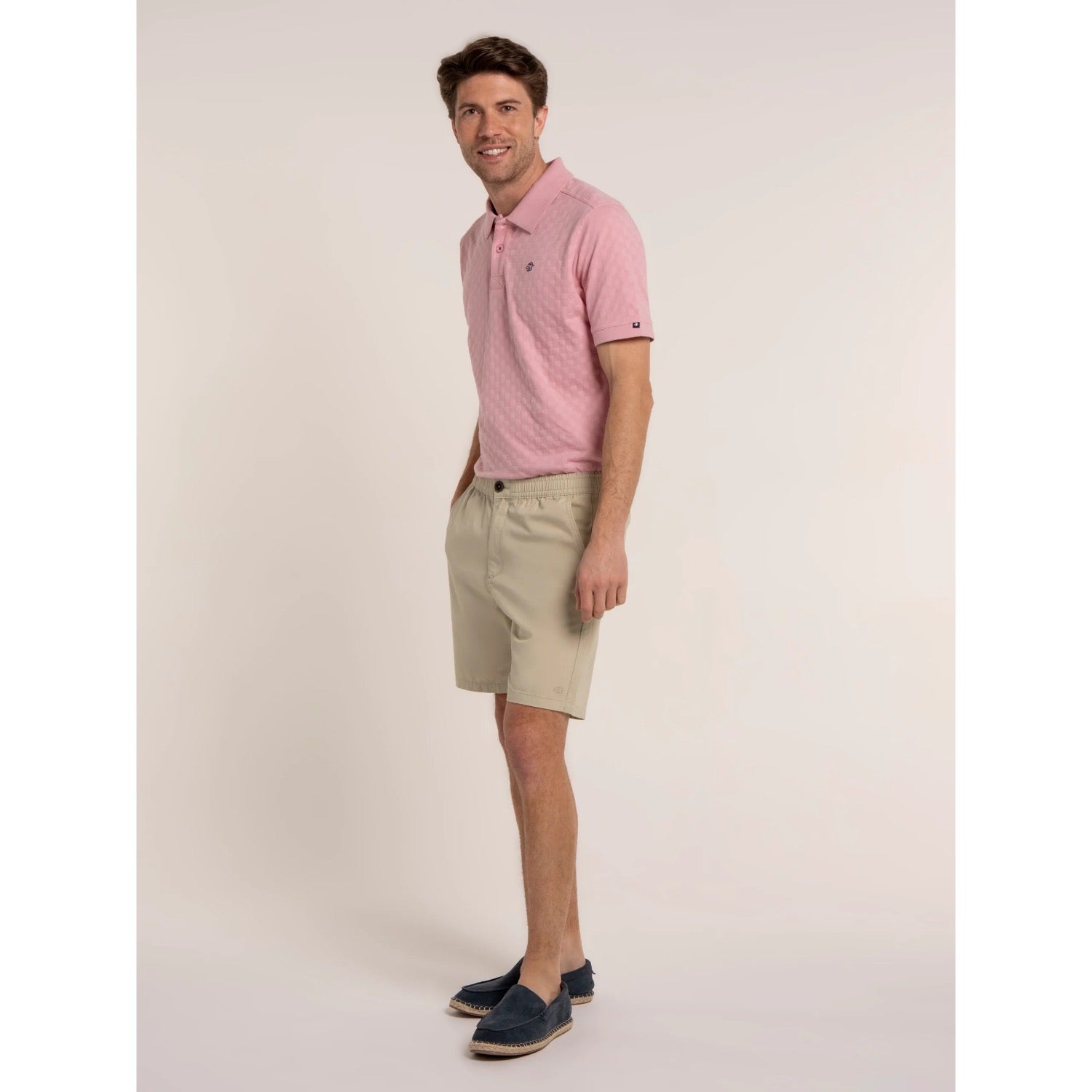 Brakeburn Mens Delvin Shorts Stone