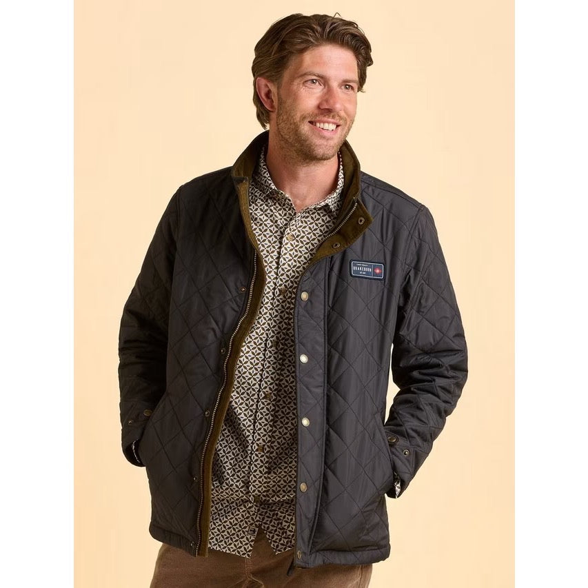 Brakeburn Mens Sanderstead Jacket Bbmjkt0013422aw25 Black Clothing M / Black,L / Black,XL / Black