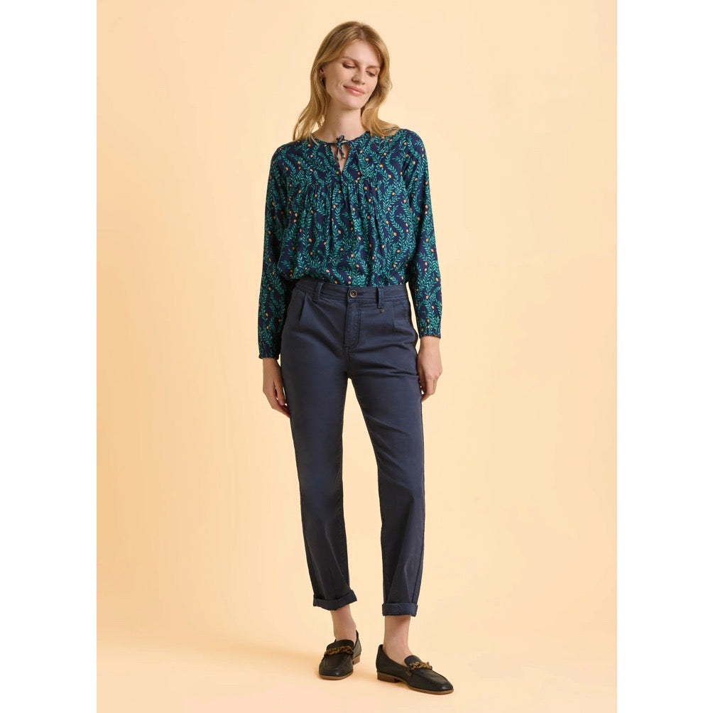 Brakeburn Womens Blake Trousers Bbltrs0013123aw25 Navy Clothing UK10 / Navy,UK12 / Navy,UK14 / Navy,UK16 / Navy